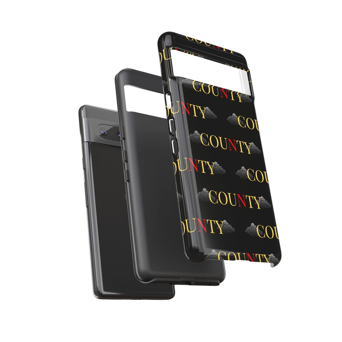 Tough Cases Phone Case, Trendy Smartphone Cover, Customizable Gift, Unique County Design, Stylish Tech Accessory
