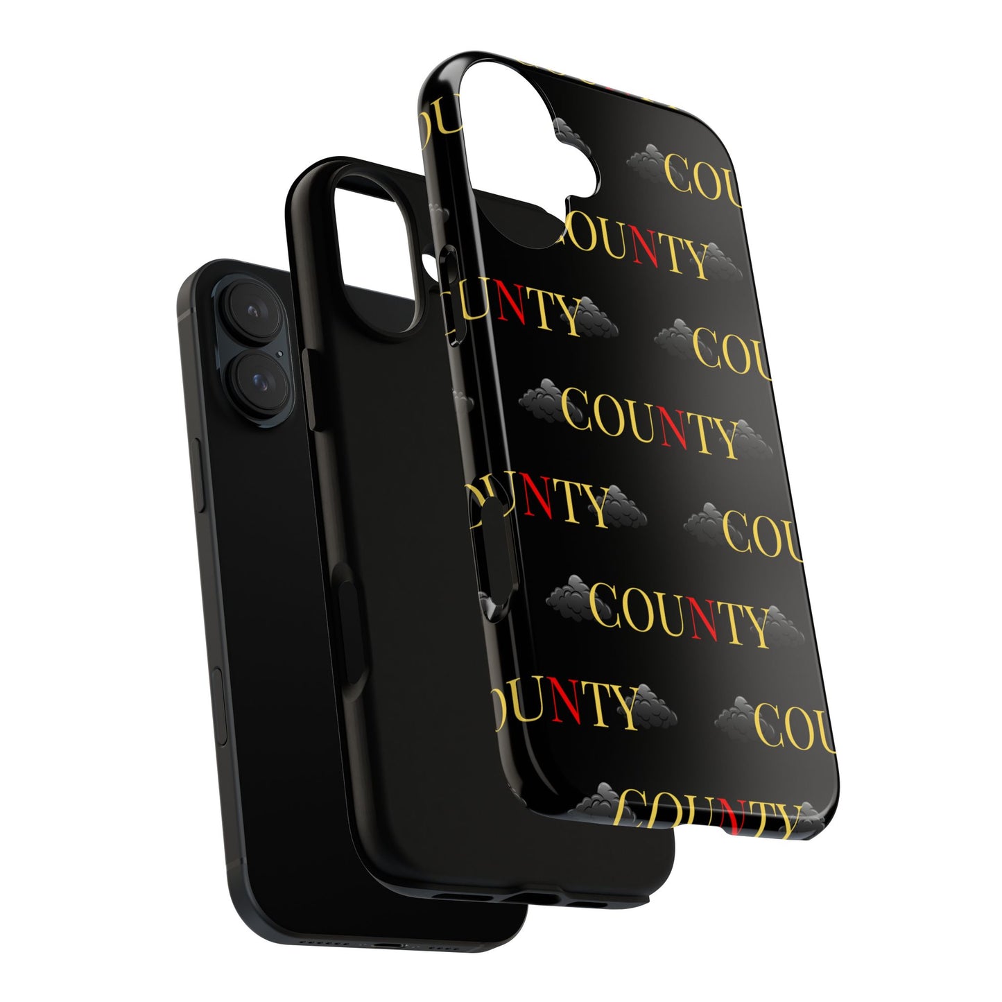 Tough Cases Phone Case, Trendy Smartphone Cover, Customizable Gift, Unique County Design, Stylish Tech Accessory