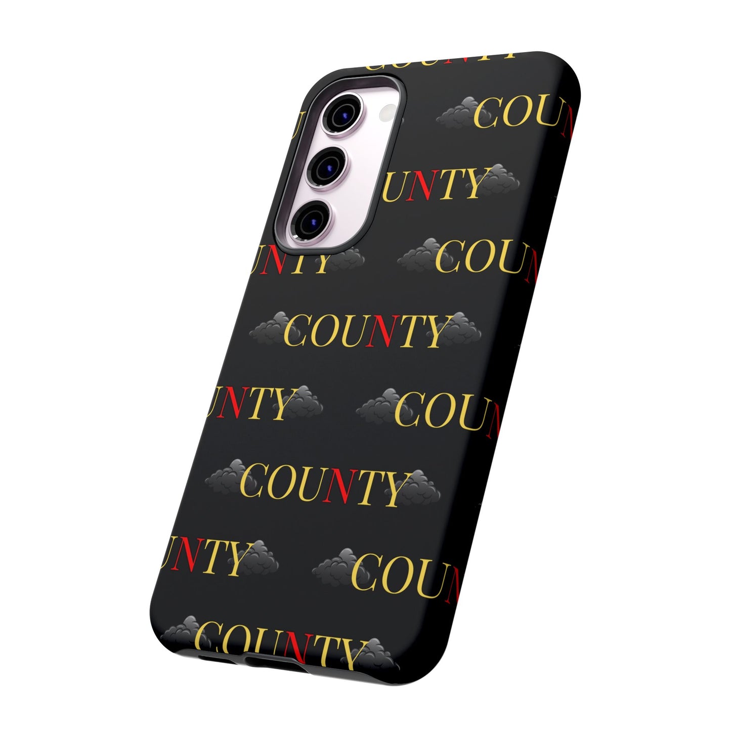 Tough Cases Phone Case, Trendy Smartphone Cover, Customizable Gift, Unique County Design, Stylish Tech Accessory