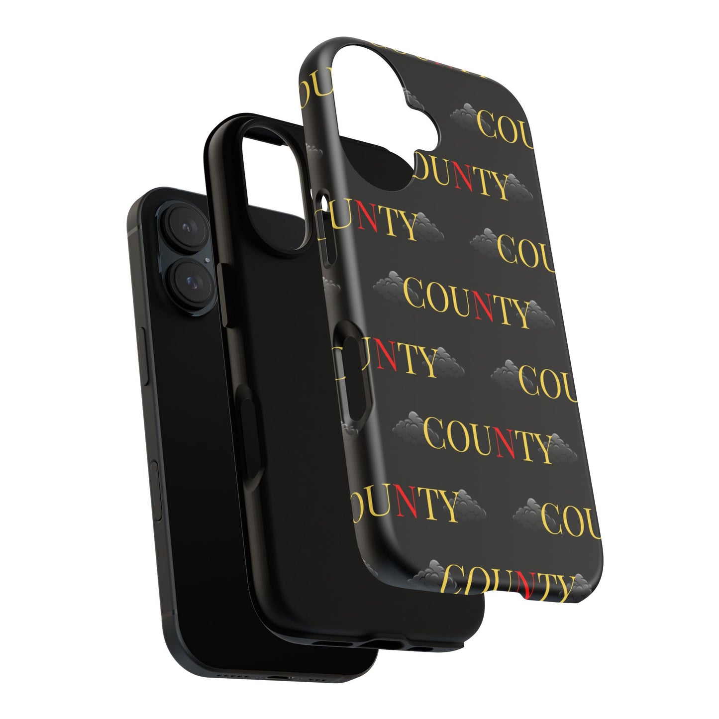 Tough Cases Phone Case, Trendy Smartphone Cover, Customizable Gift, Unique County Design, Stylish Tech Accessory