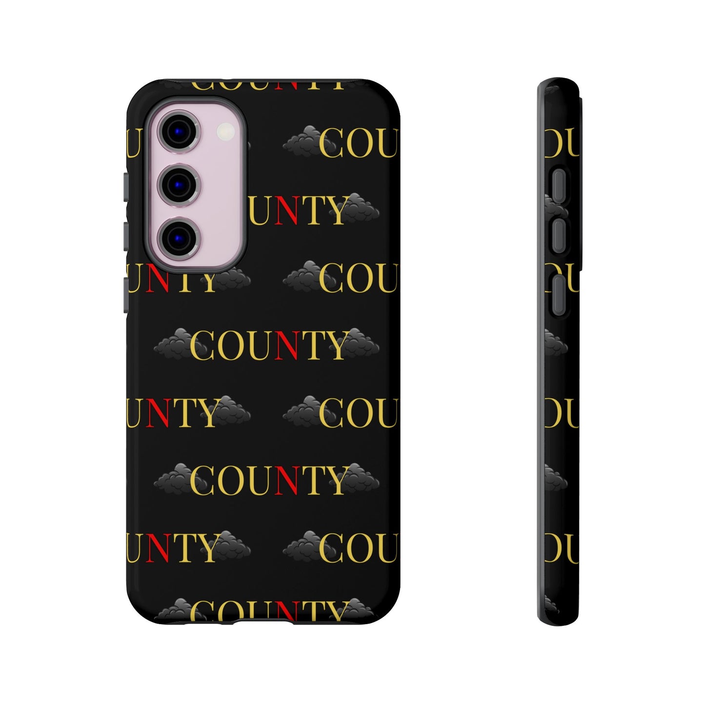 Tough Cases Phone Case, Trendy Smartphone Cover, Customizable Gift, Unique County Design, Stylish Tech Accessory