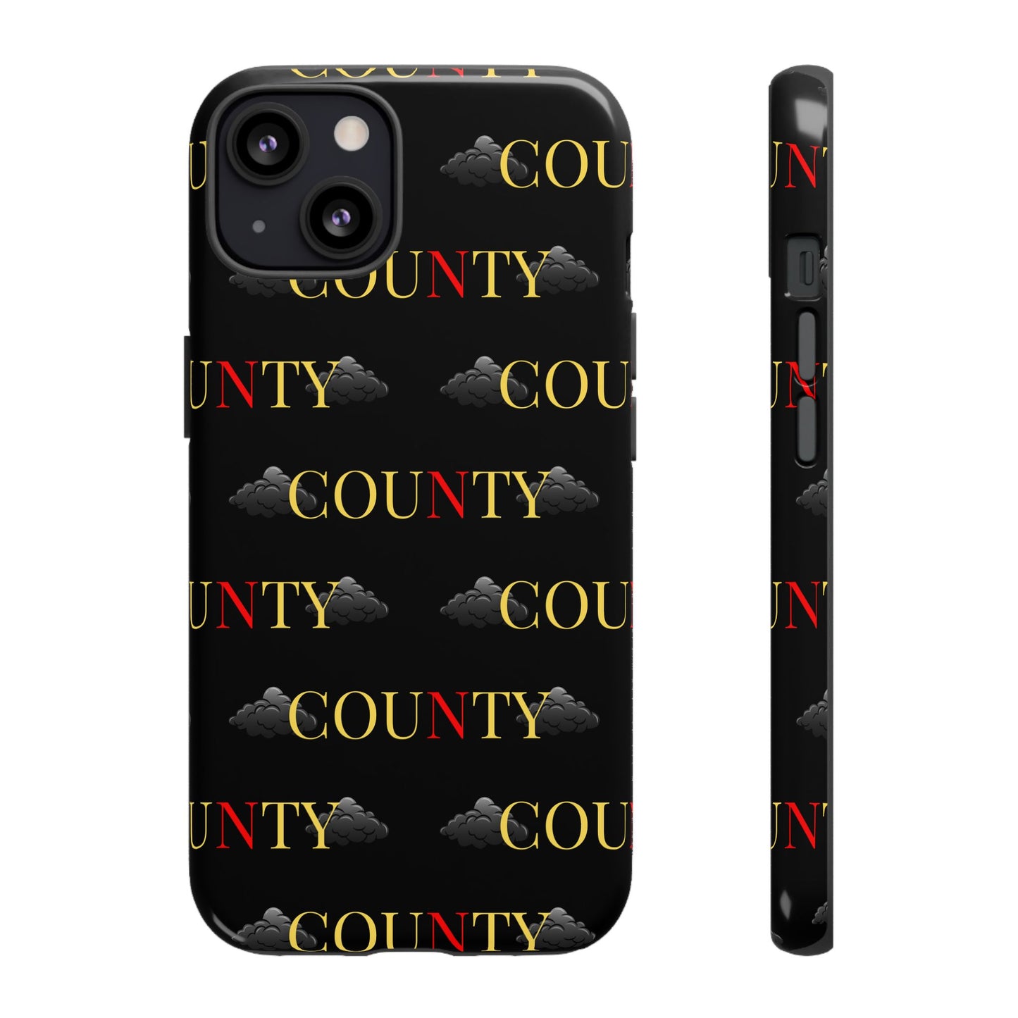 Tough Cases Phone Case, Trendy Smartphone Cover, Customizable Gift, Unique County Design, Stylish Tech Accessory