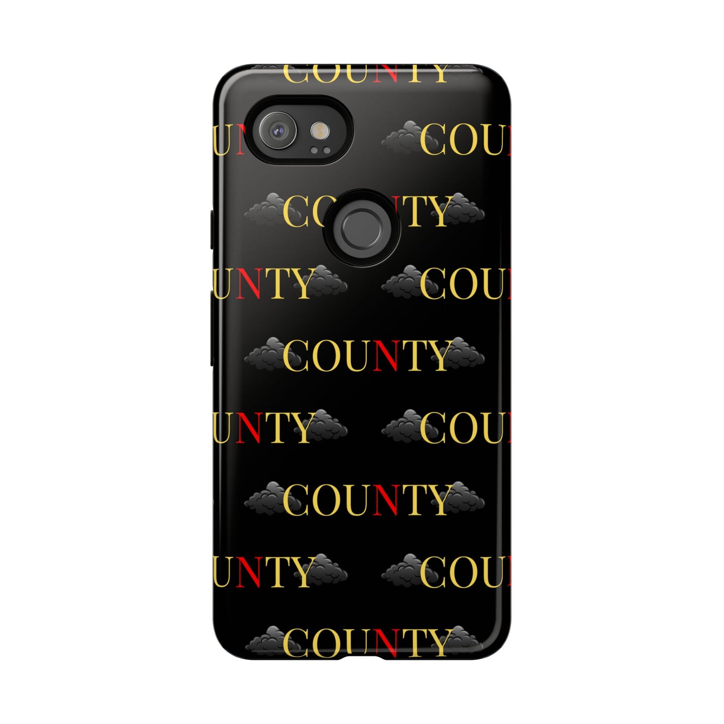 Tough Cases Phone Case, Trendy Smartphone Cover, Customizable Gift, Unique County Design, Stylish Tech Accessory
