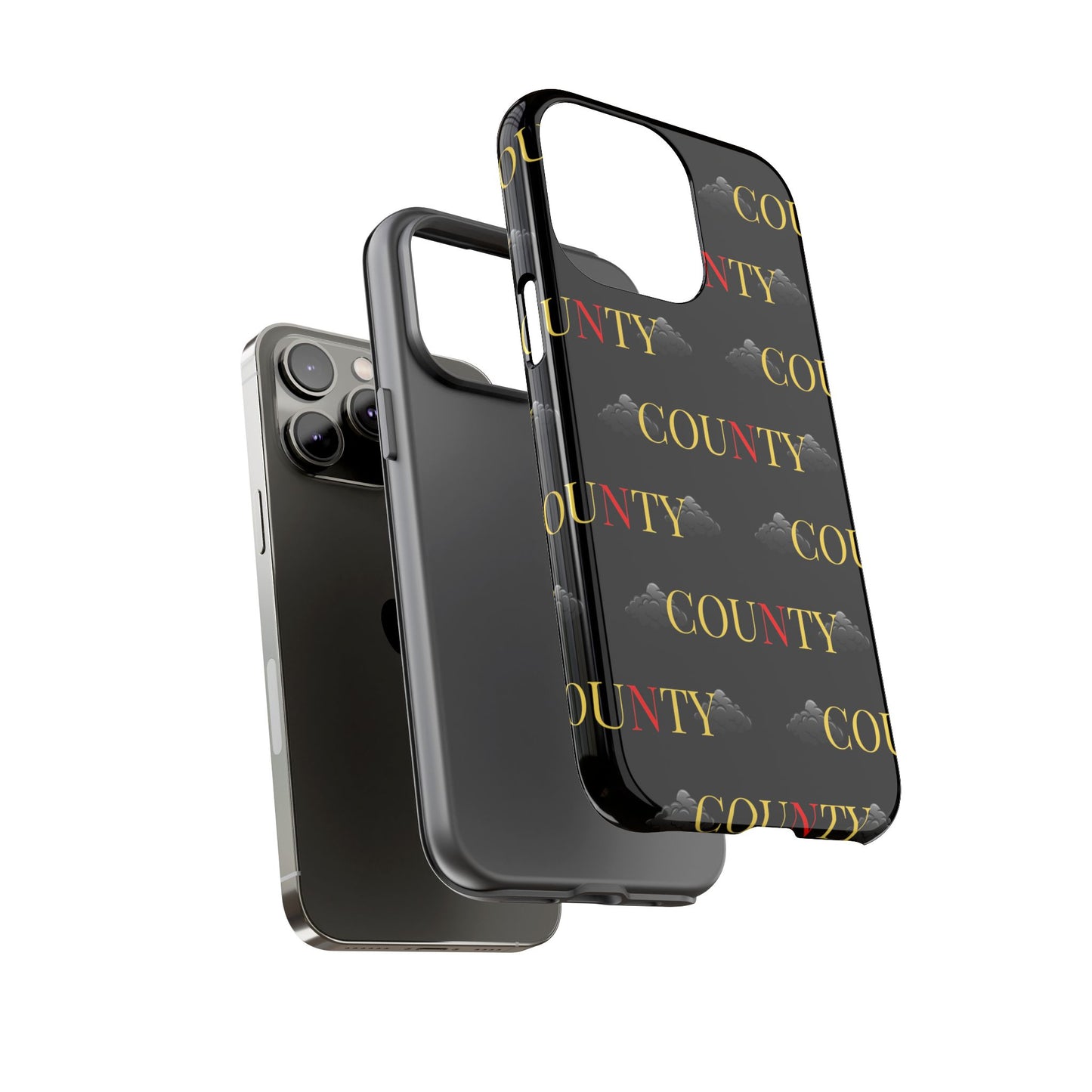 Tough Cases Phone Case, Trendy Smartphone Cover, Customizable Gift, Unique County Design, Stylish Tech Accessory