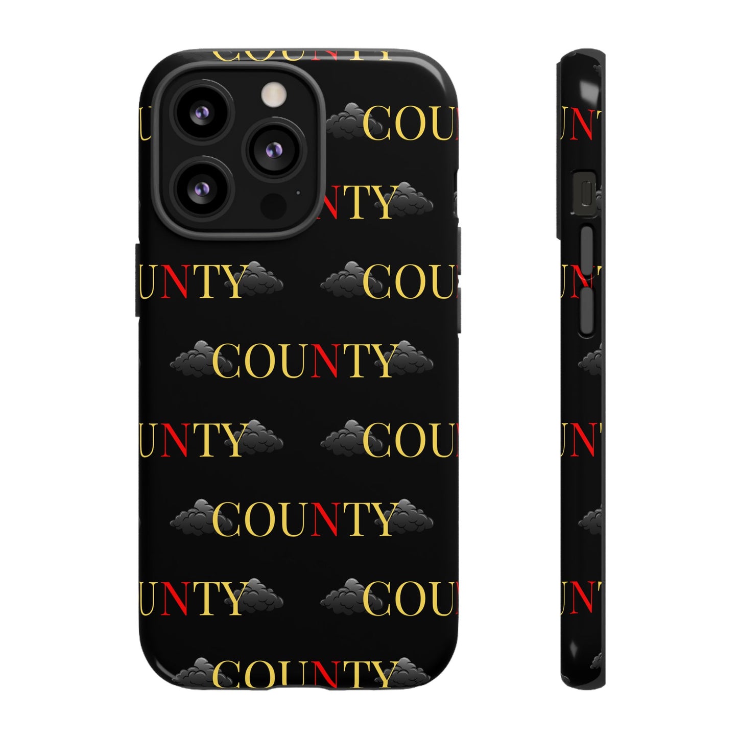 Tough Cases Phone Case, Trendy Smartphone Cover, Customizable Gift, Unique County Design, Stylish Tech Accessory