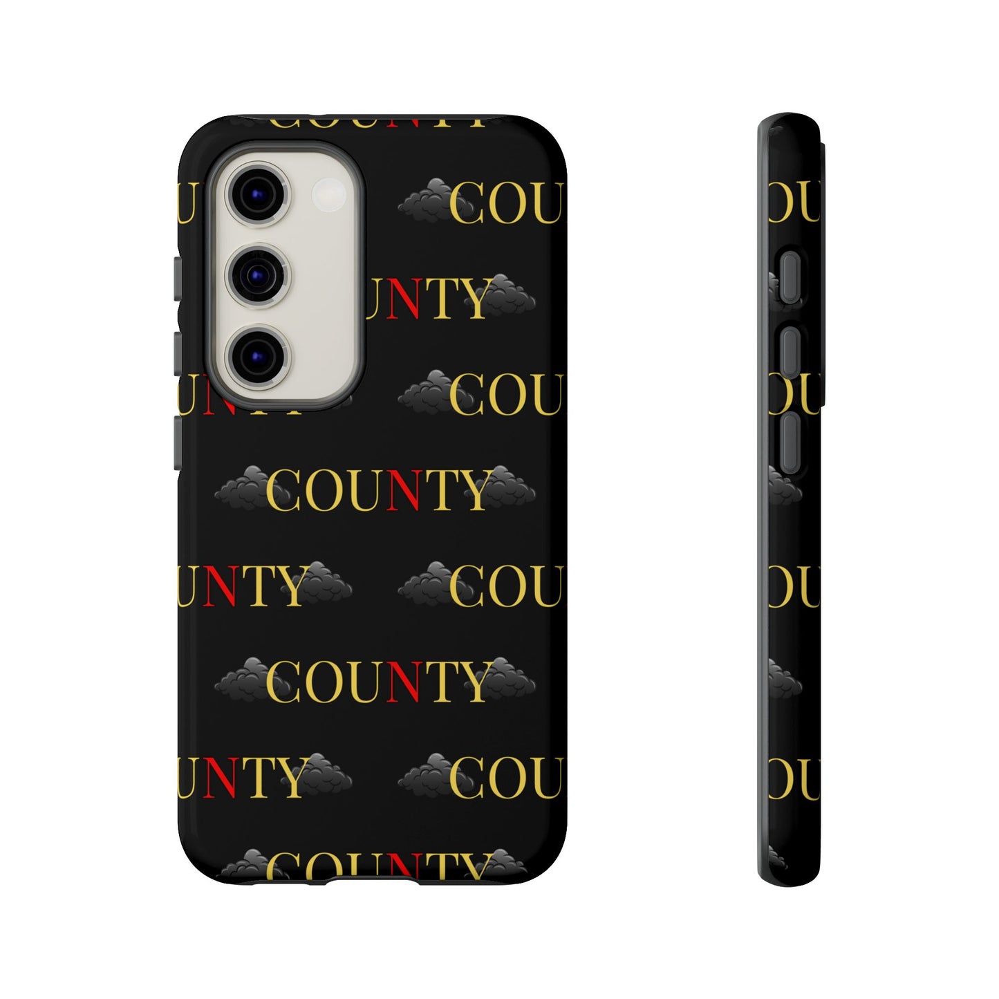 Tough Cases Phone Case, Trendy Smartphone Cover, Customizable Gift, Unique County Design, Stylish Tech Accessory