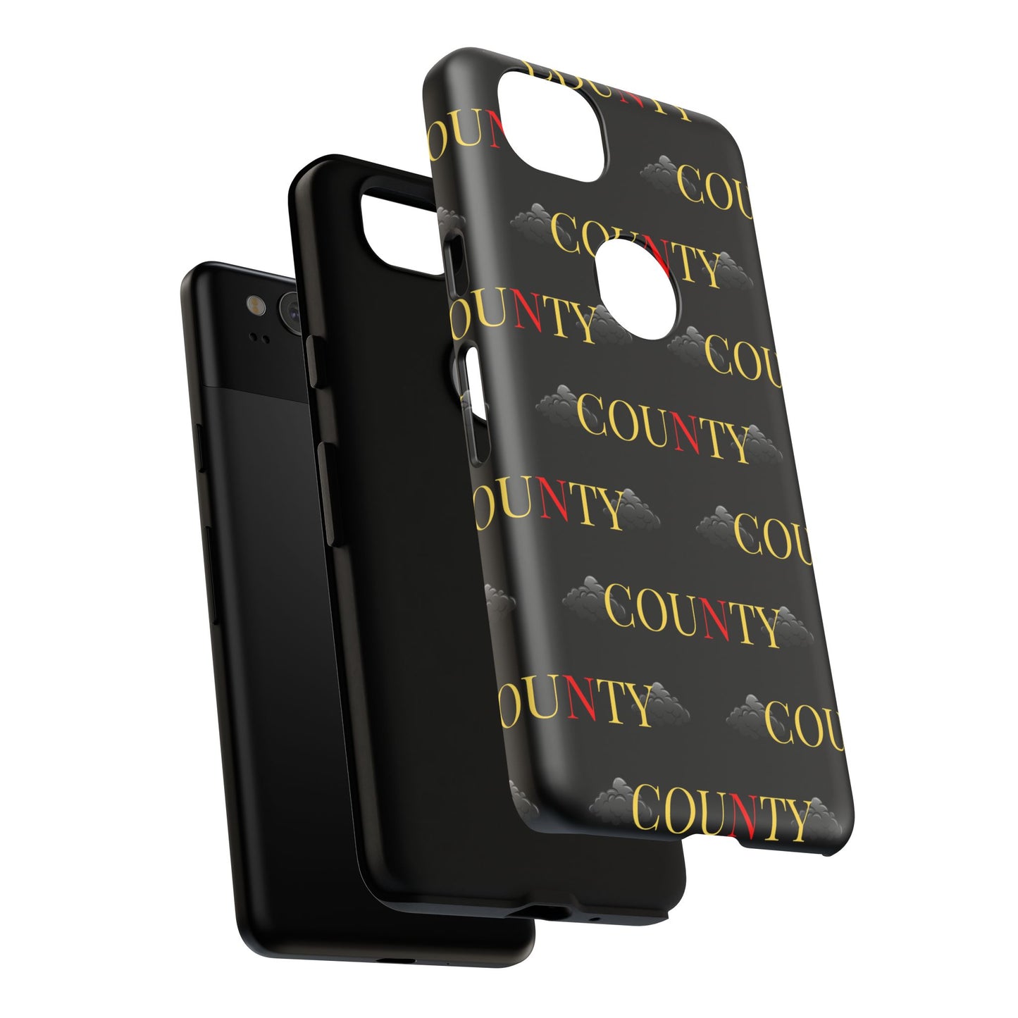 Tough Cases Phone Case, Trendy Smartphone Cover, Customizable Gift, Unique County Design, Stylish Tech Accessory