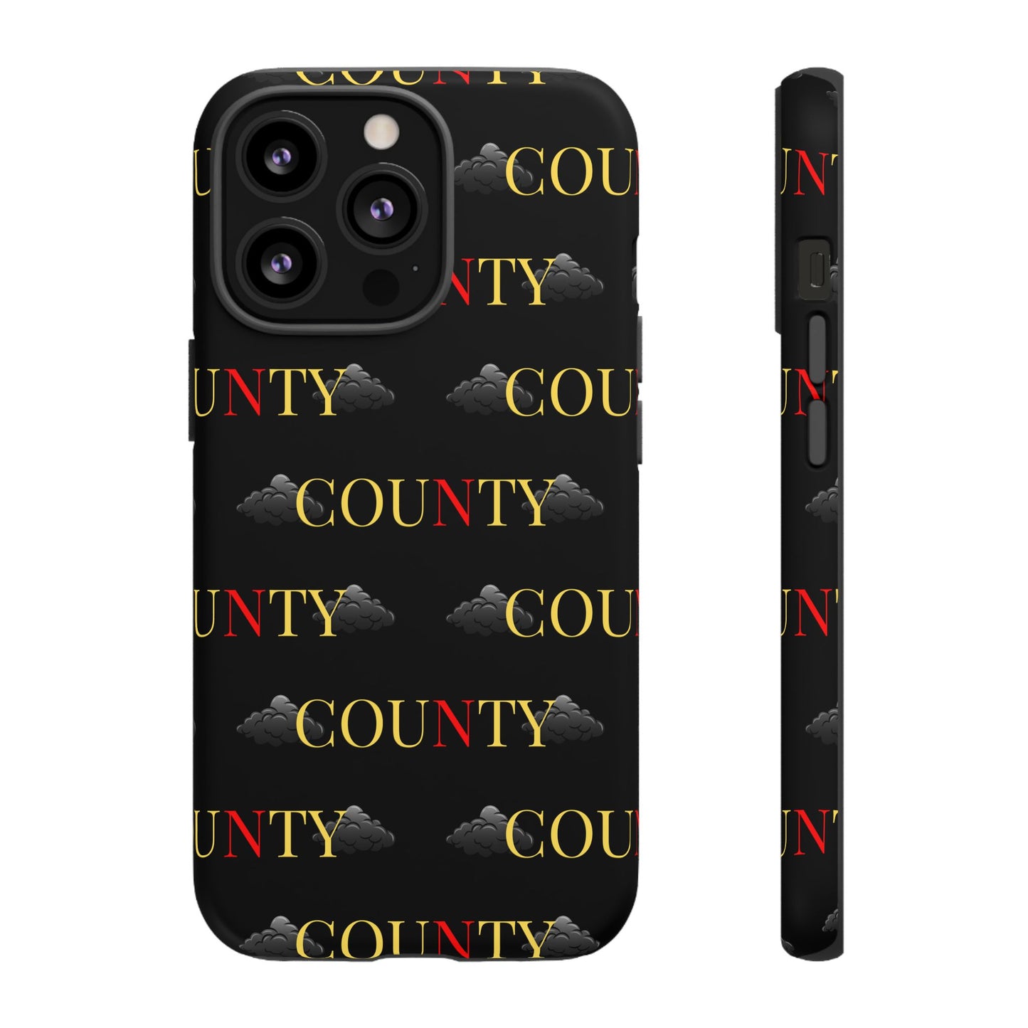 Tough Cases Phone Case, Trendy Smartphone Cover, Customizable Gift, Unique County Design, Stylish Tech Accessory