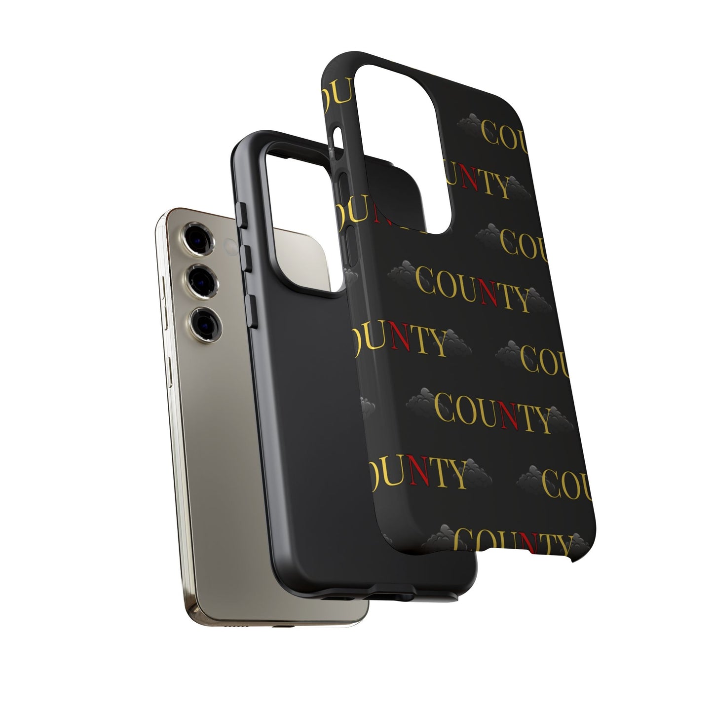 Tough Cases Phone Case, Trendy Smartphone Cover, Customizable Gift, Unique County Design, Stylish Tech Accessory
