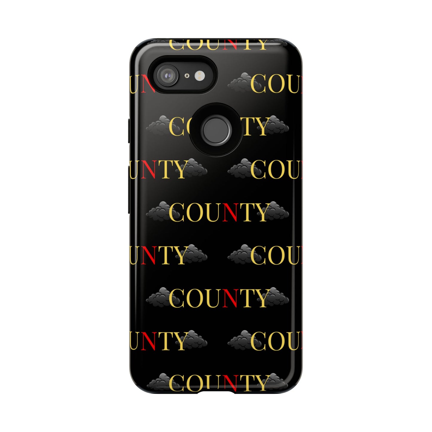 Tough Cases Phone Case, Trendy Smartphone Cover, Customizable Gift, Unique County Design, Stylish Tech Accessory
