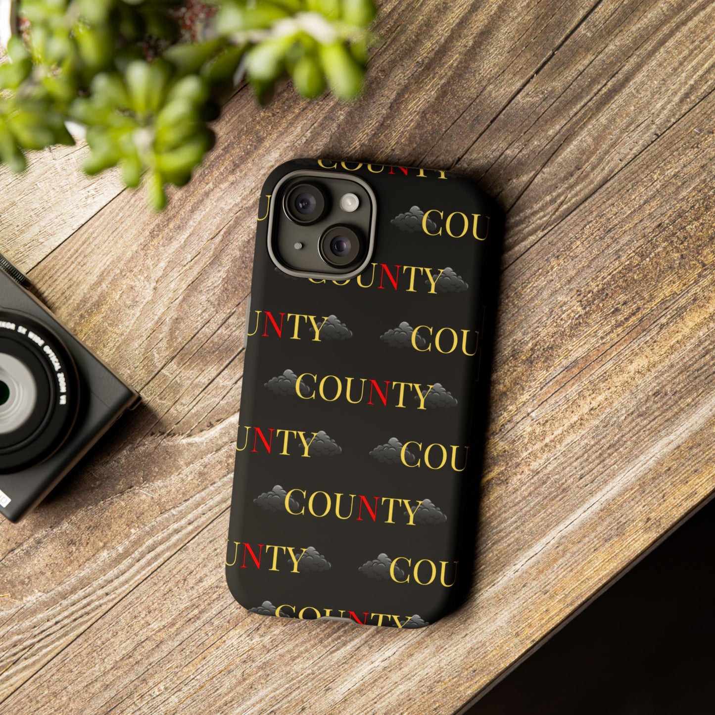 Tough Cases Phone Case, Trendy Smartphone Cover, Customizable Gift, Unique County Design, Stylish Tech Accessory