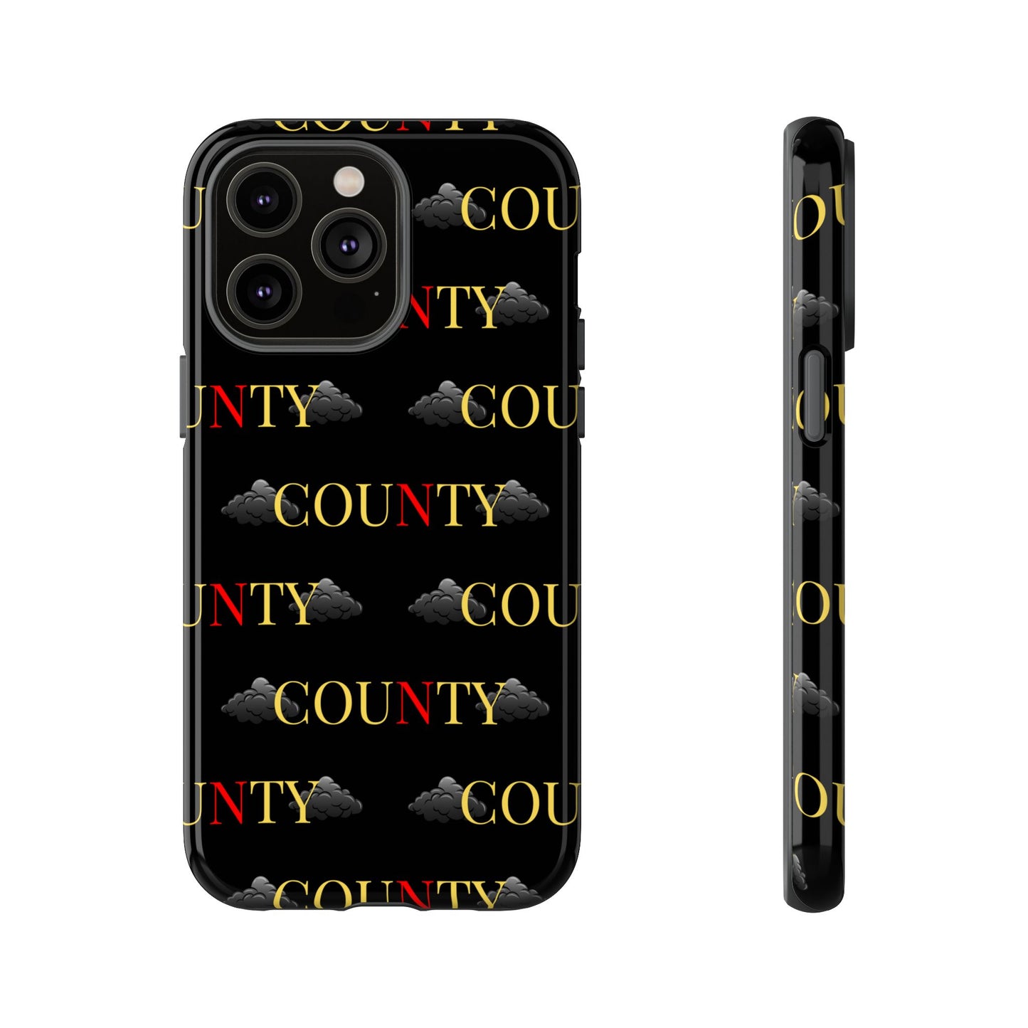 Tough Cases Phone Case, Trendy Smartphone Cover, Customizable Gift, Unique County Design, Stylish Tech Accessory