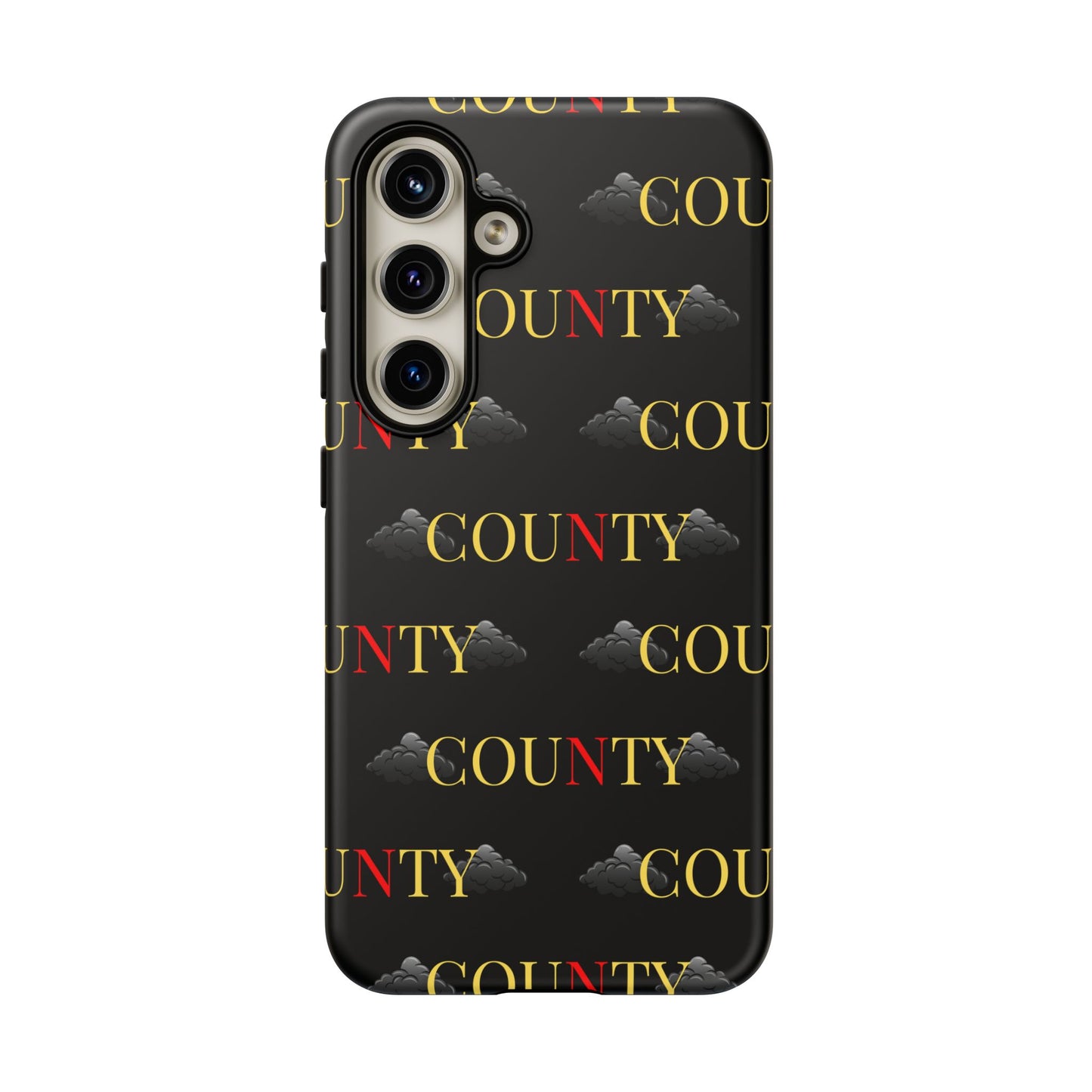 Tough Cases Phone Case, Trendy Smartphone Cover, Customizable Gift, Unique County Design, Stylish Tech Accessory