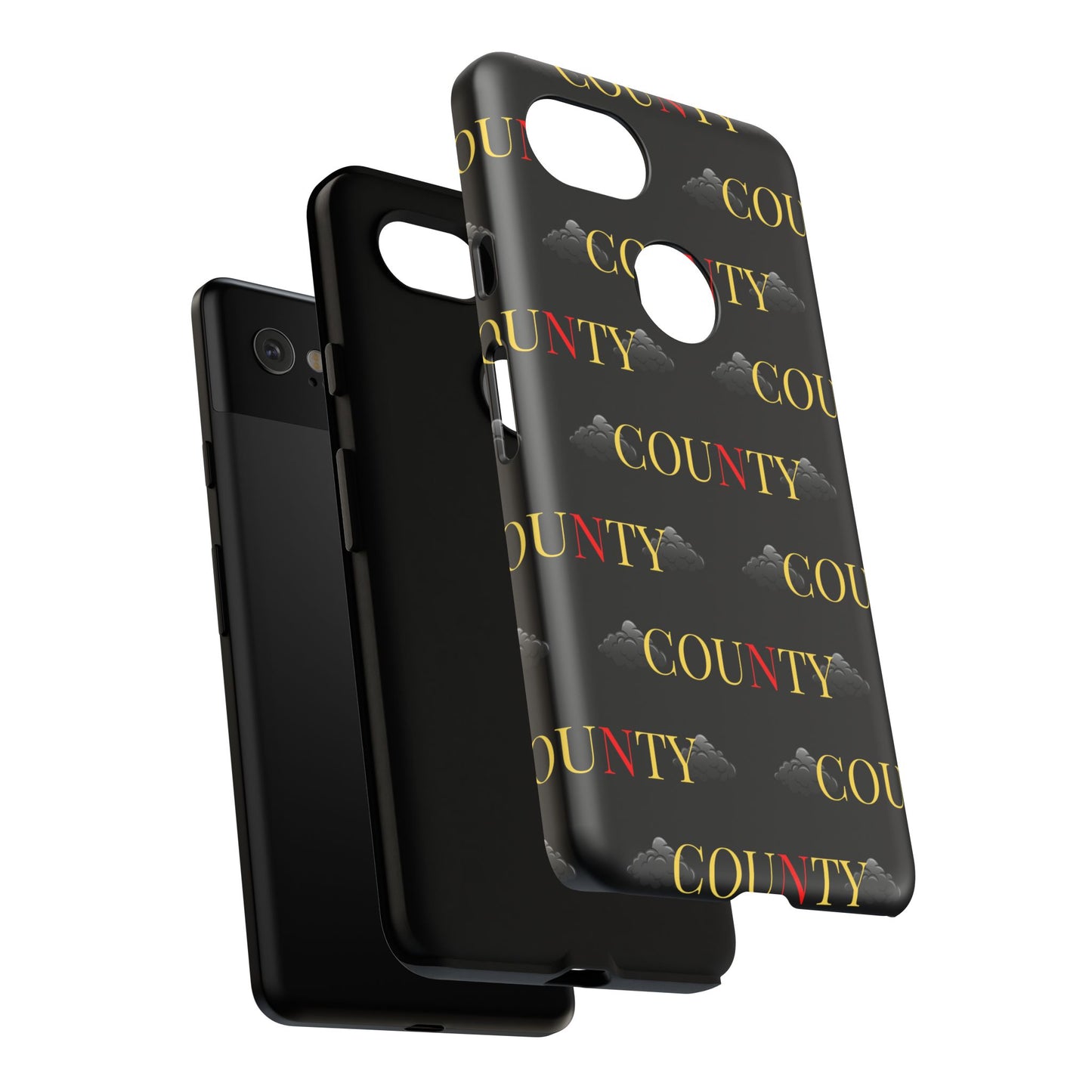 Tough Cases Phone Case, Trendy Smartphone Cover, Customizable Gift, Unique County Design, Stylish Tech Accessory