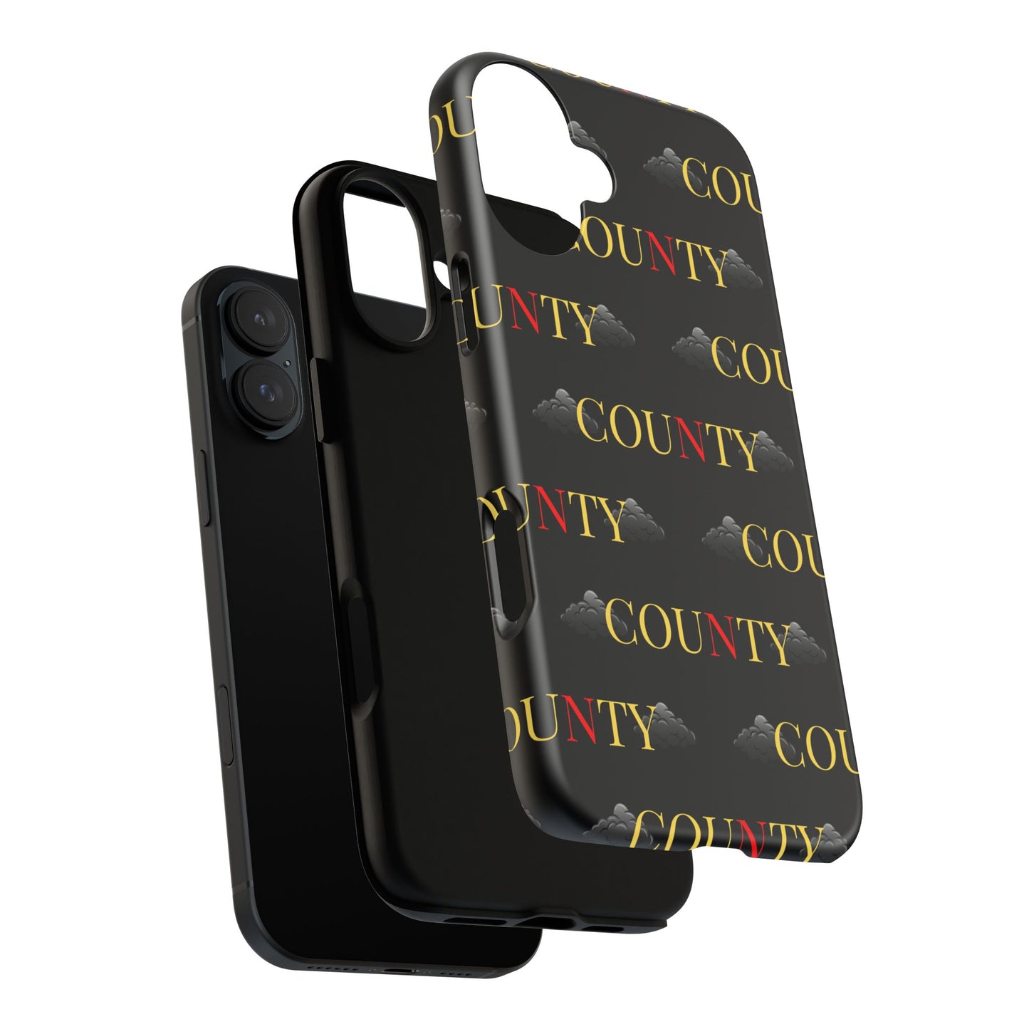Tough Cases Phone Case, Trendy Smartphone Cover, Customizable Gift, Unique County Design, Stylish Tech Accessory