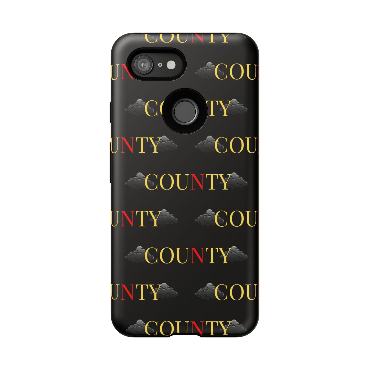 Tough Cases Phone Case, Trendy Smartphone Cover, Customizable Gift, Unique County Design, Stylish Tech Accessory