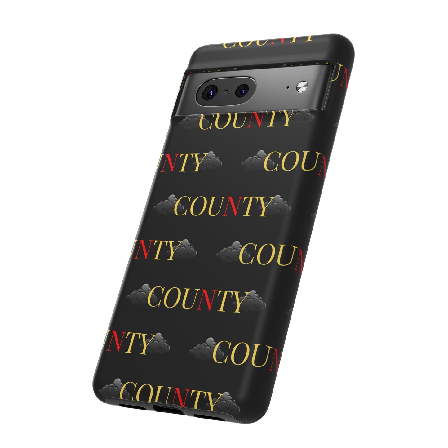 Tough Cases Phone Case, Trendy Smartphone Cover, Customizable Gift, Unique County Design, Stylish Tech Accessory