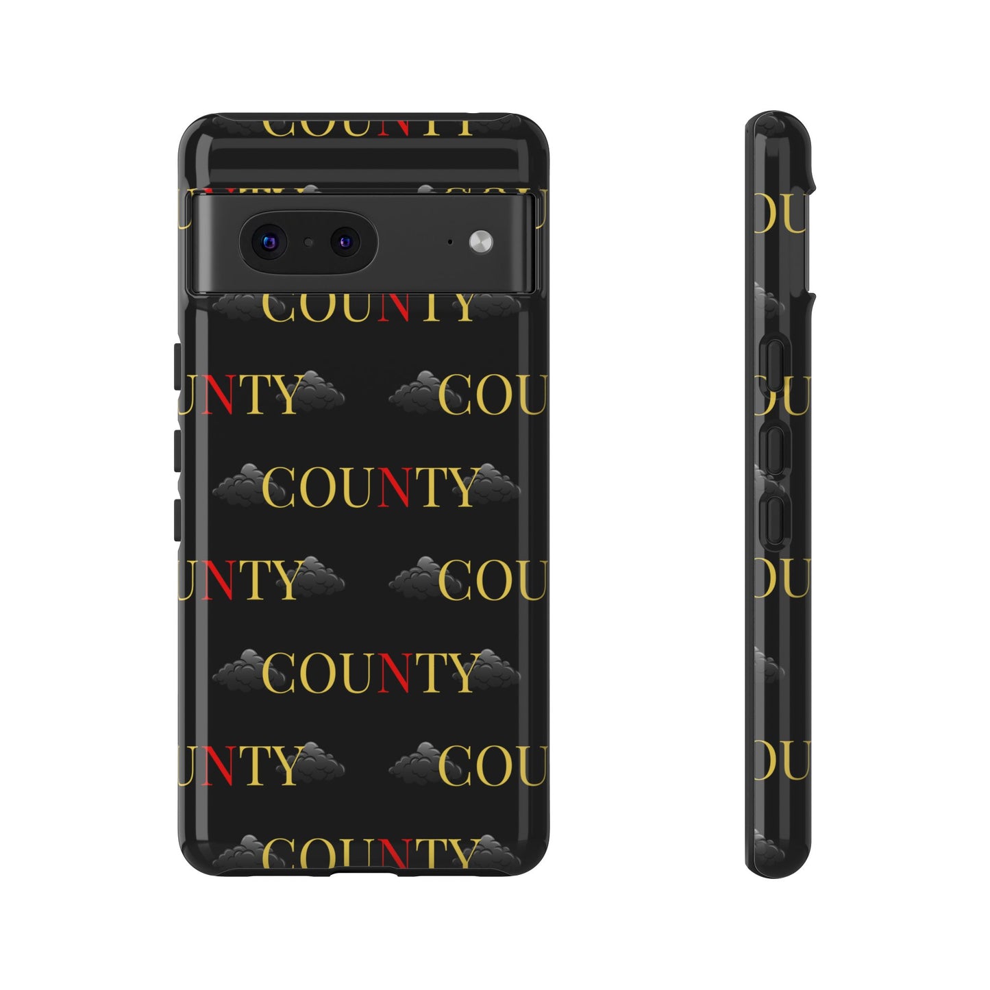 Tough Cases Phone Case, Trendy Smartphone Cover, Customizable Gift, Unique County Design, Stylish Tech Accessory