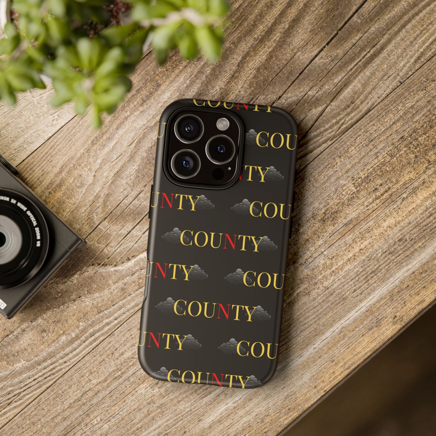 Tough Cases Phone Case, Trendy Smartphone Cover, Customizable Gift, Unique County Design, Stylish Tech Accessory