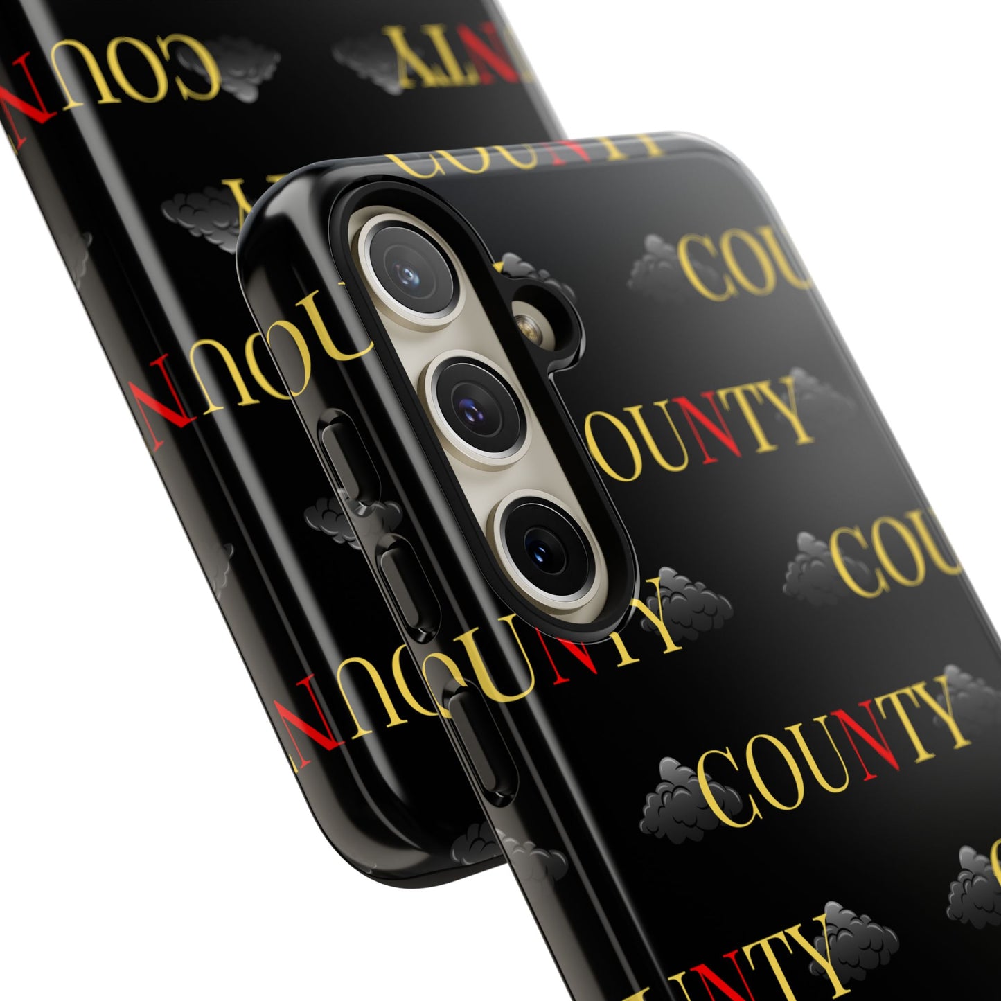 Tough Cases Phone Case, Trendy Smartphone Cover, Customizable Gift, Unique County Design, Stylish Tech Accessory