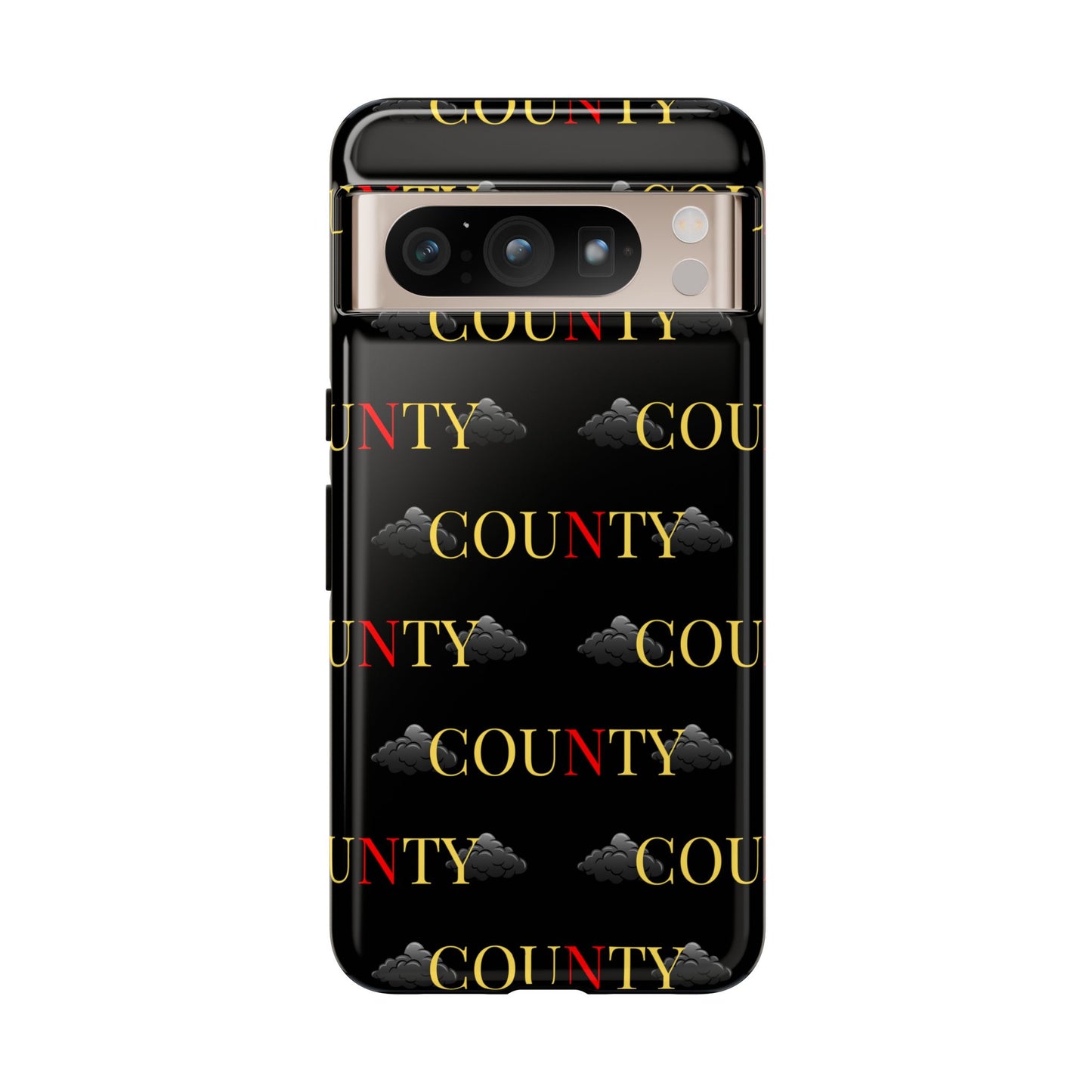 Tough Cases Phone Case, Trendy Smartphone Cover, Customizable Gift, Unique County Design, Stylish Tech Accessory
