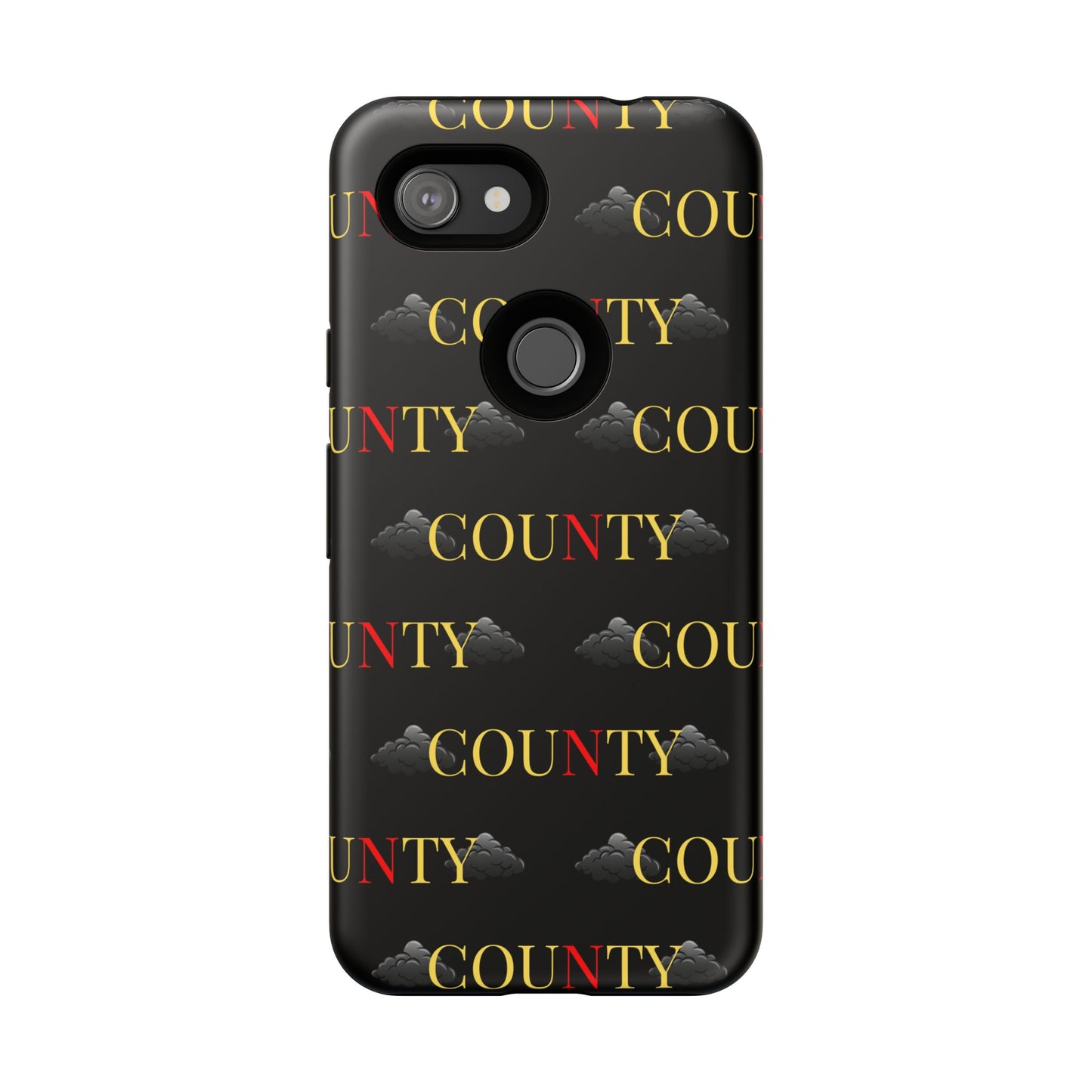 Tough Cases Phone Case, Trendy Smartphone Cover, Customizable Gift, Unique County Design, Stylish Tech Accessory