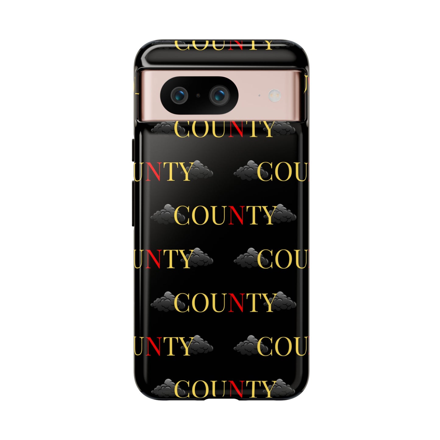 Tough Cases Phone Case, Trendy Smartphone Cover, Customizable Gift, Unique County Design, Stylish Tech Accessory