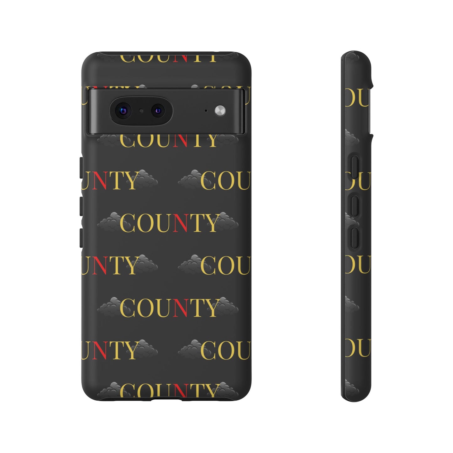Tough Cases Phone Case, Trendy Smartphone Cover, Customizable Gift, Unique County Design, Stylish Tech Accessory