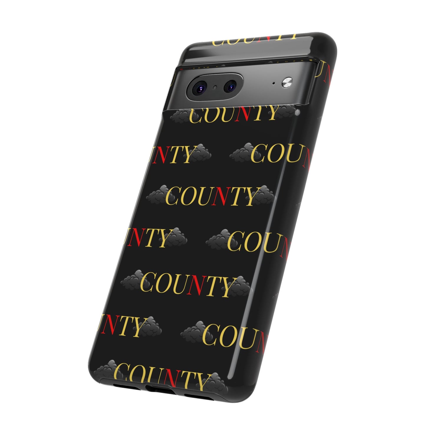 Tough Cases Phone Case, Trendy Smartphone Cover, Customizable Gift, Unique County Design, Stylish Tech Accessory