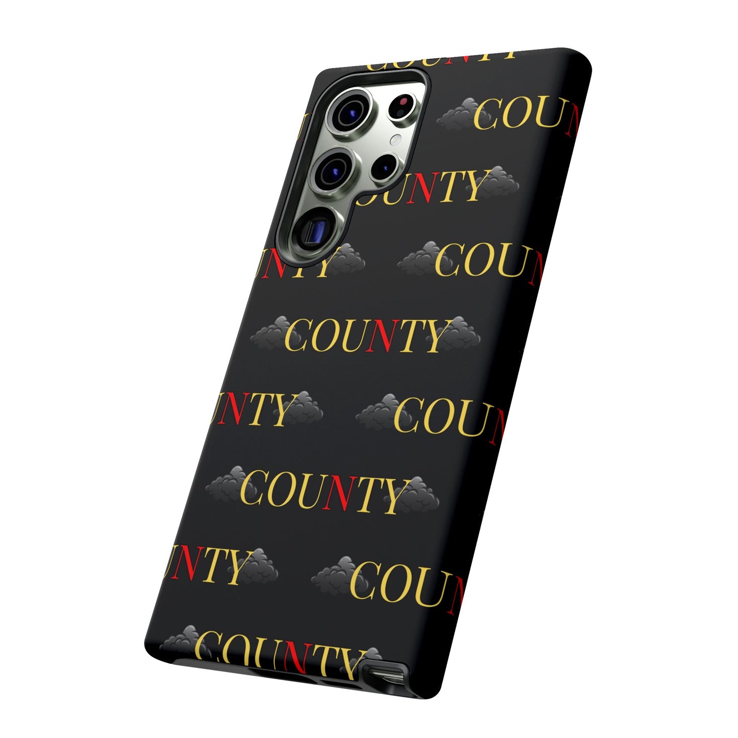 Tough Cases Phone Case, Trendy Smartphone Cover, Customizable Gift, Unique County Design, Stylish Tech Accessory