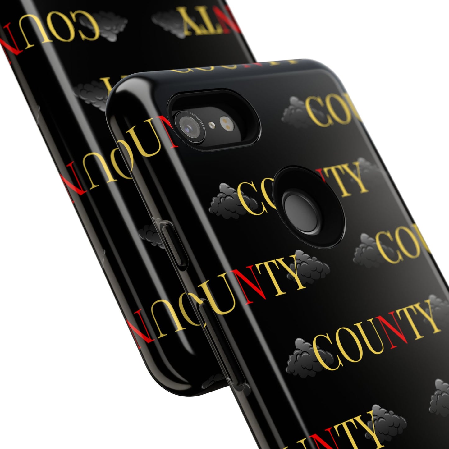 Tough Cases Phone Case, Trendy Smartphone Cover, Customizable Gift, Unique County Design, Stylish Tech Accessory