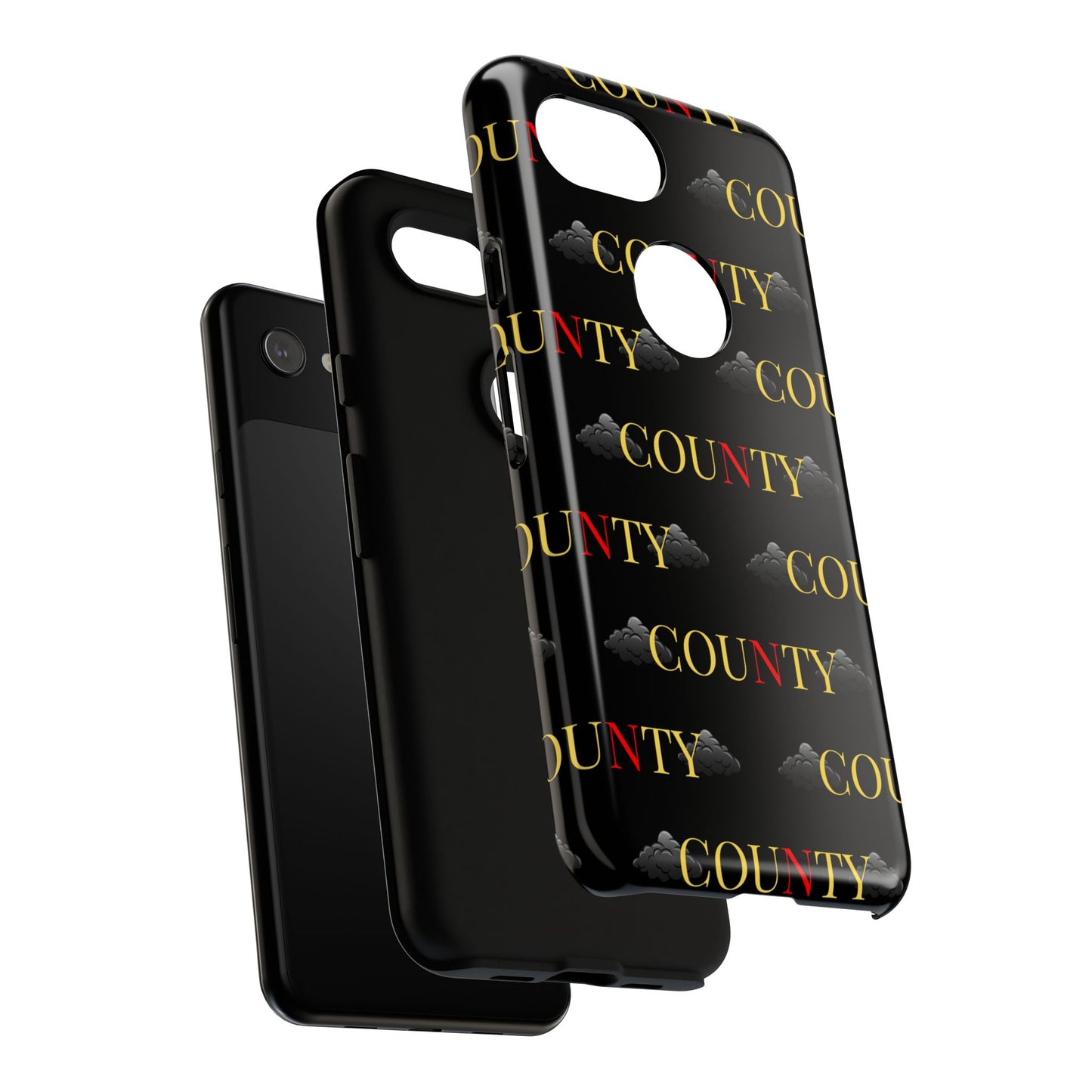 Tough Cases Phone Case, Trendy Smartphone Cover, Customizable Gift, Unique County Design, Stylish Tech Accessory