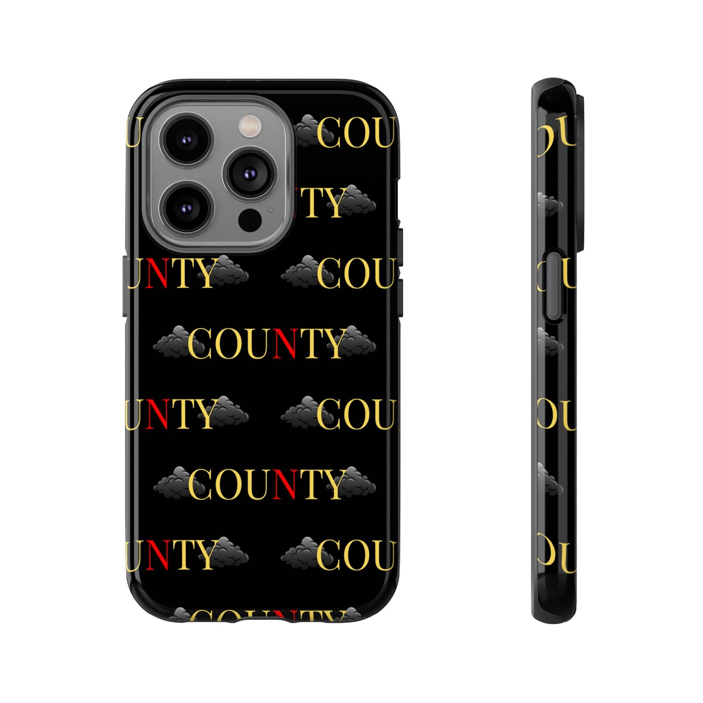 Tough Cases Phone Case, Trendy Smartphone Cover, Customizable Gift, Unique County Design, Stylish Tech Accessory