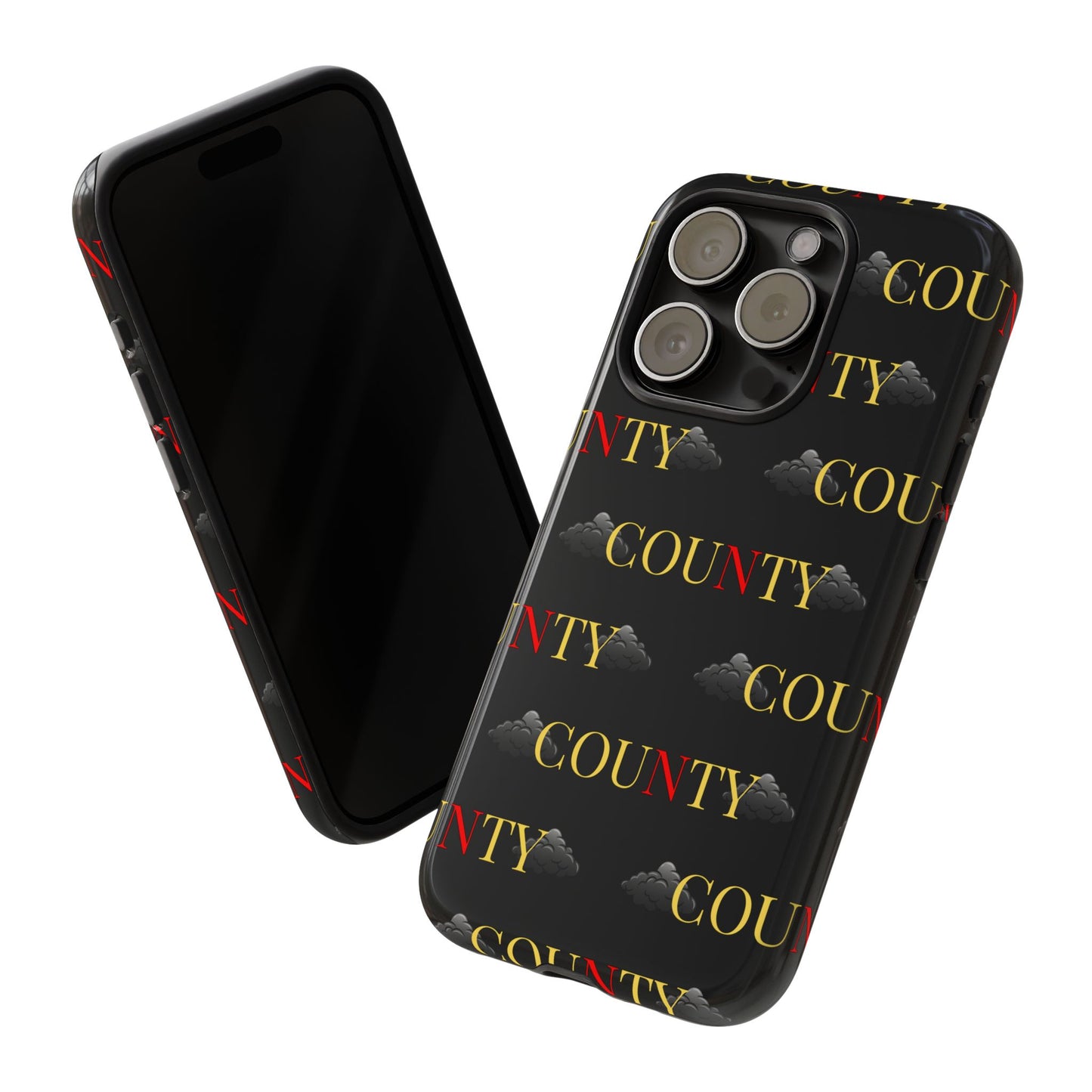 Tough Cases Phone Case, Trendy Smartphone Cover, Customizable Gift, Unique County Design, Stylish Tech Accessory