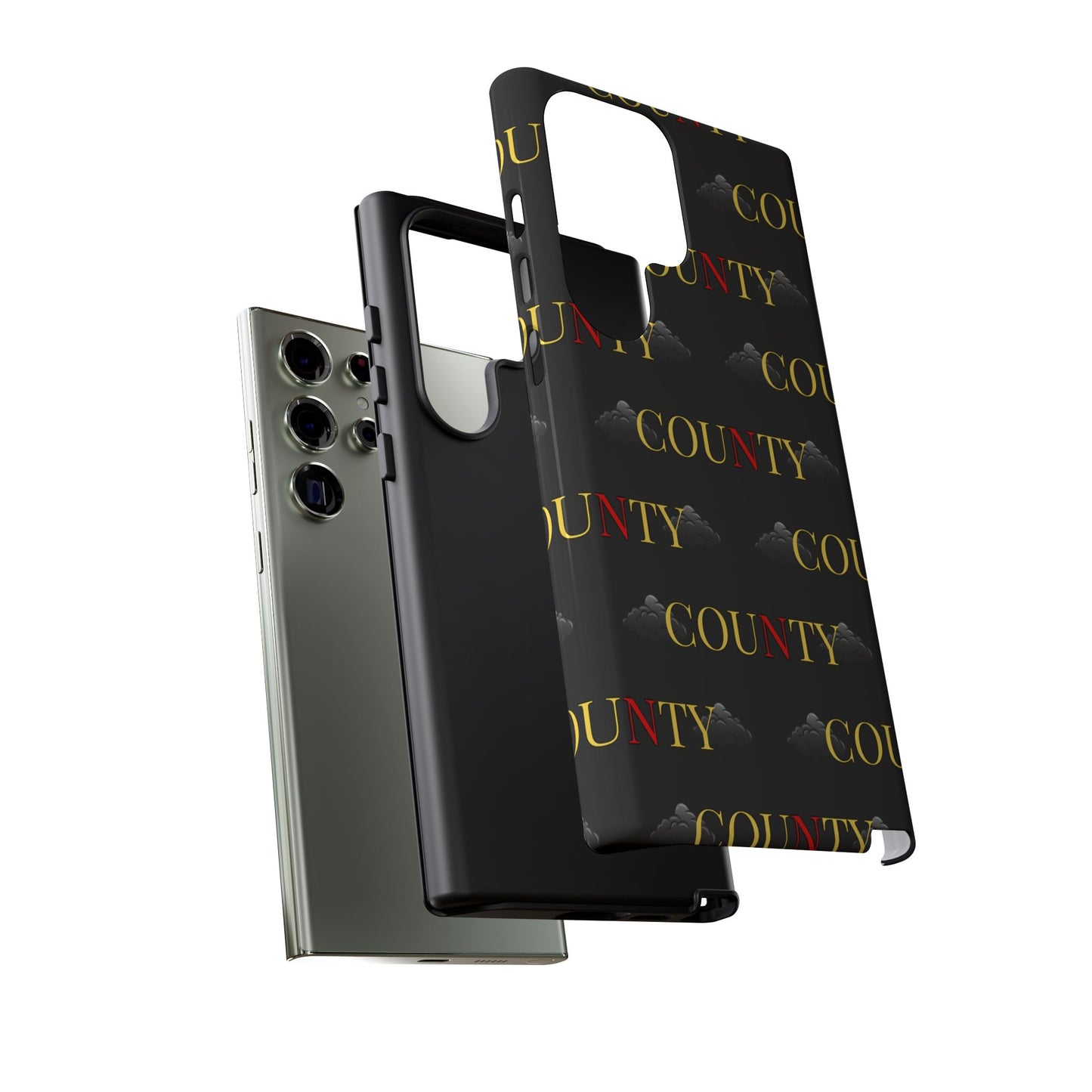 Tough Cases Phone Case, Trendy Smartphone Cover, Customizable Gift, Unique County Design, Stylish Tech Accessory