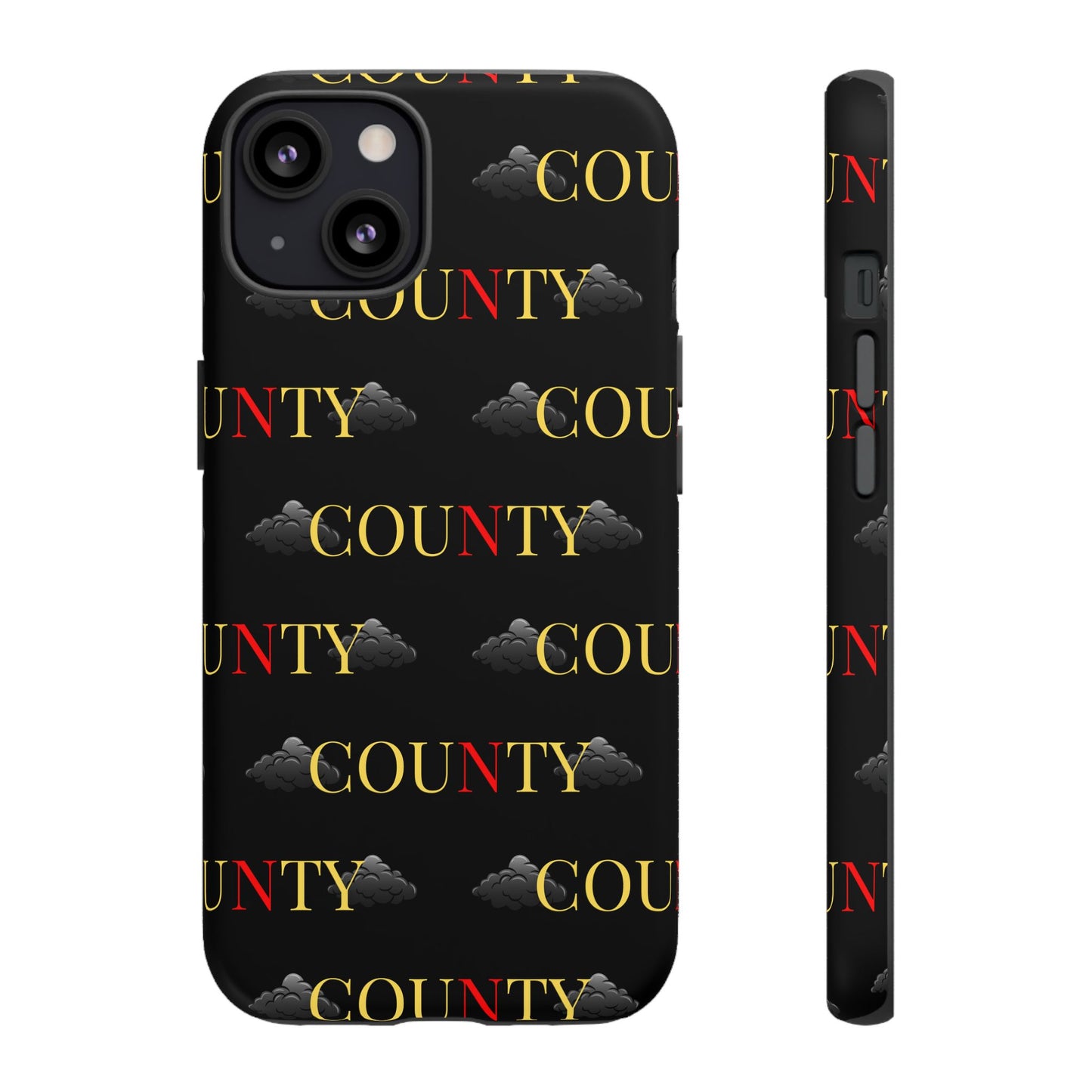 Tough Cases Phone Case, Trendy Smartphone Cover, Customizable Gift, Unique County Design, Stylish Tech Accessory