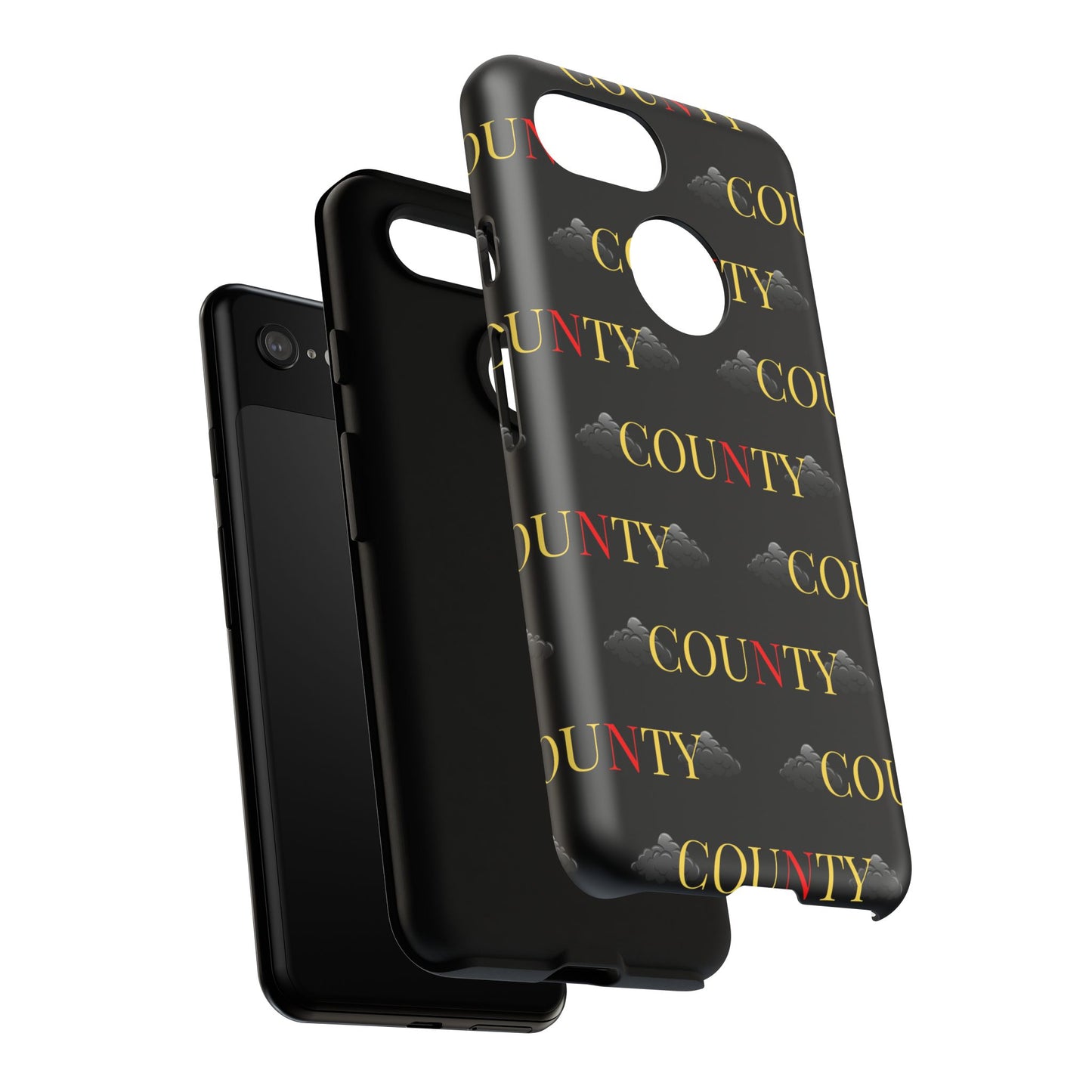 Tough Cases Phone Case, Trendy Smartphone Cover, Customizable Gift, Unique County Design, Stylish Tech Accessory