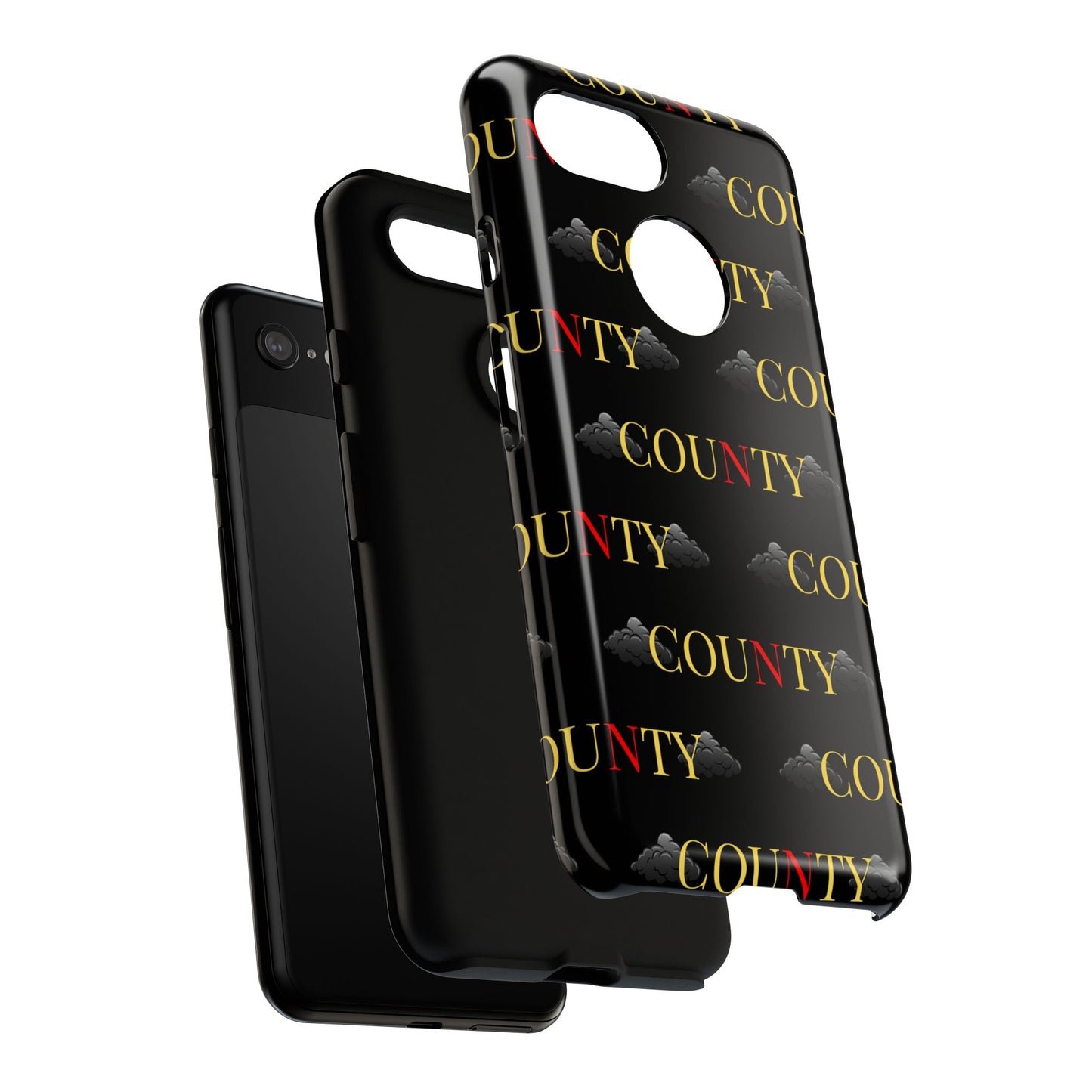Tough Cases Phone Case, Trendy Smartphone Cover, Customizable Gift, Unique County Design, Stylish Tech Accessory