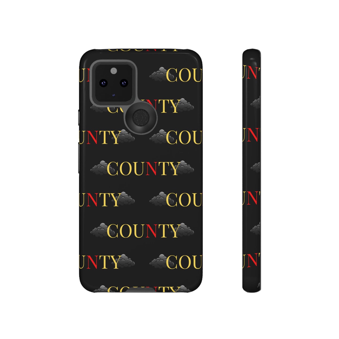 Tough Cases Phone Case, Trendy Smartphone Cover, Customizable Gift, Unique County Design, Stylish Tech Accessory