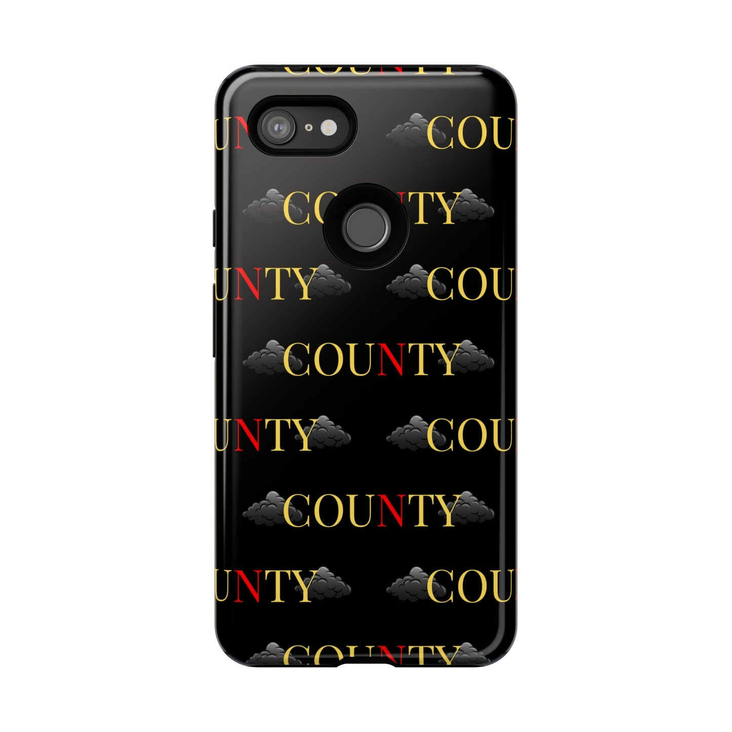 Tough Cases Phone Case, Trendy Smartphone Cover, Customizable Gift, Unique County Design, Stylish Tech Accessory