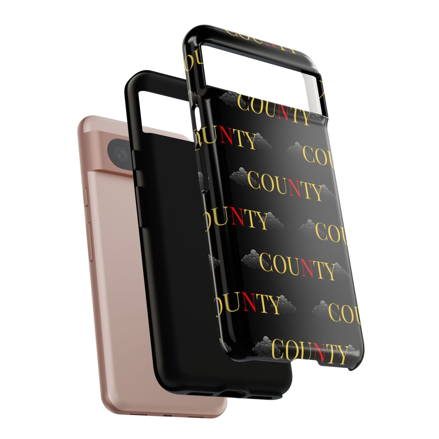 Tough Cases Phone Case, Trendy Smartphone Cover, Customizable Gift, Unique County Design, Stylish Tech Accessory