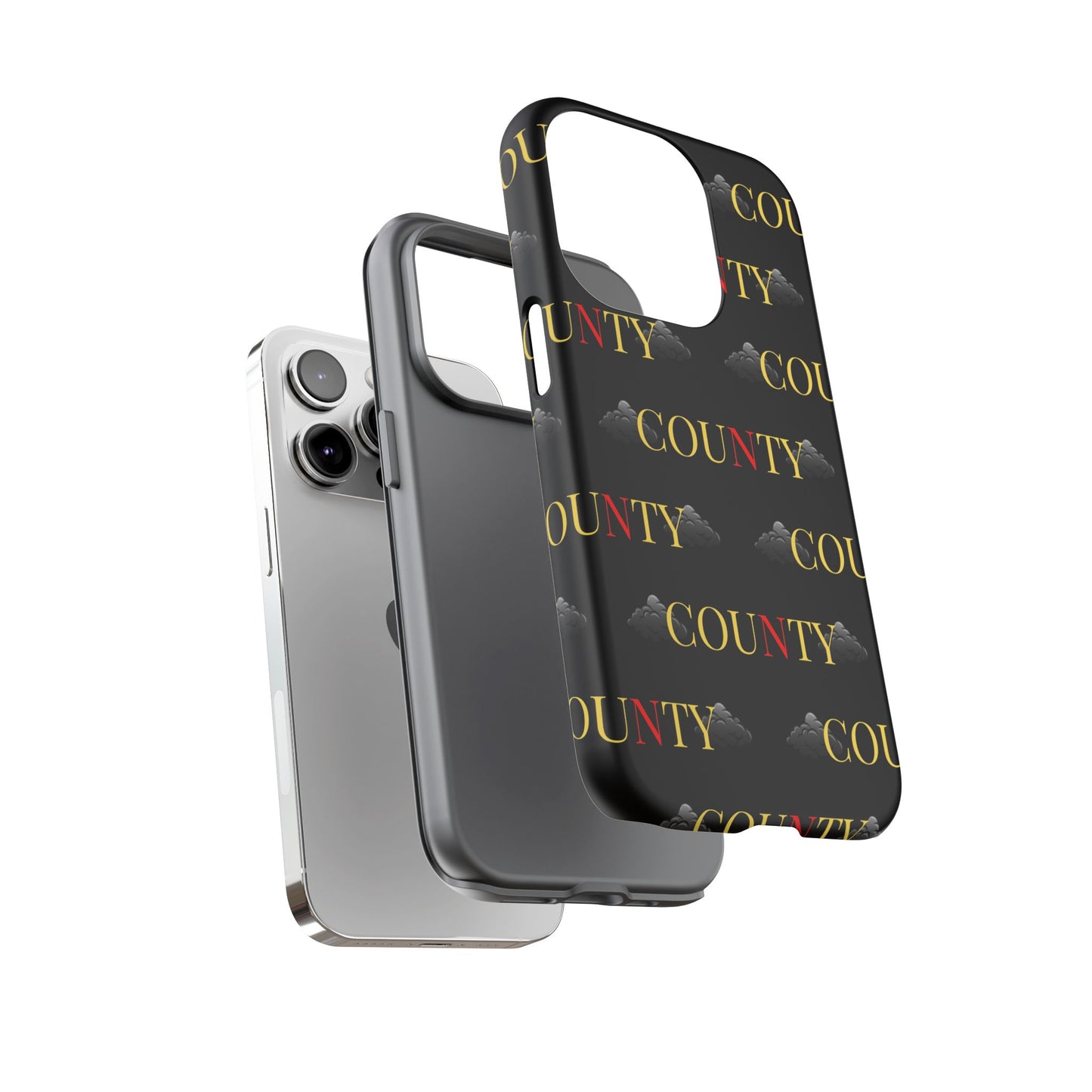 Tough Cases Phone Case, Trendy Smartphone Cover, Customizable Gift, Unique County Design, Stylish Tech Accessory