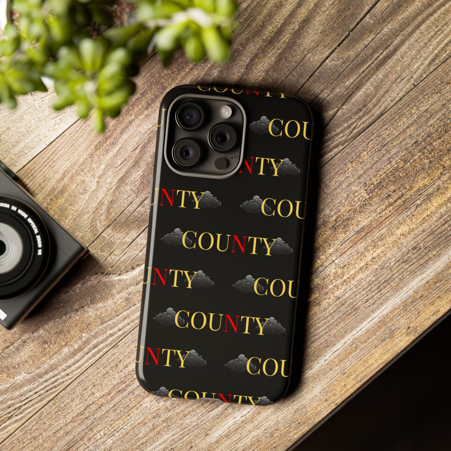 Tough Cases Phone Case, Trendy Smartphone Cover, Customizable Gift, Unique County Design, Stylish Tech Accessory