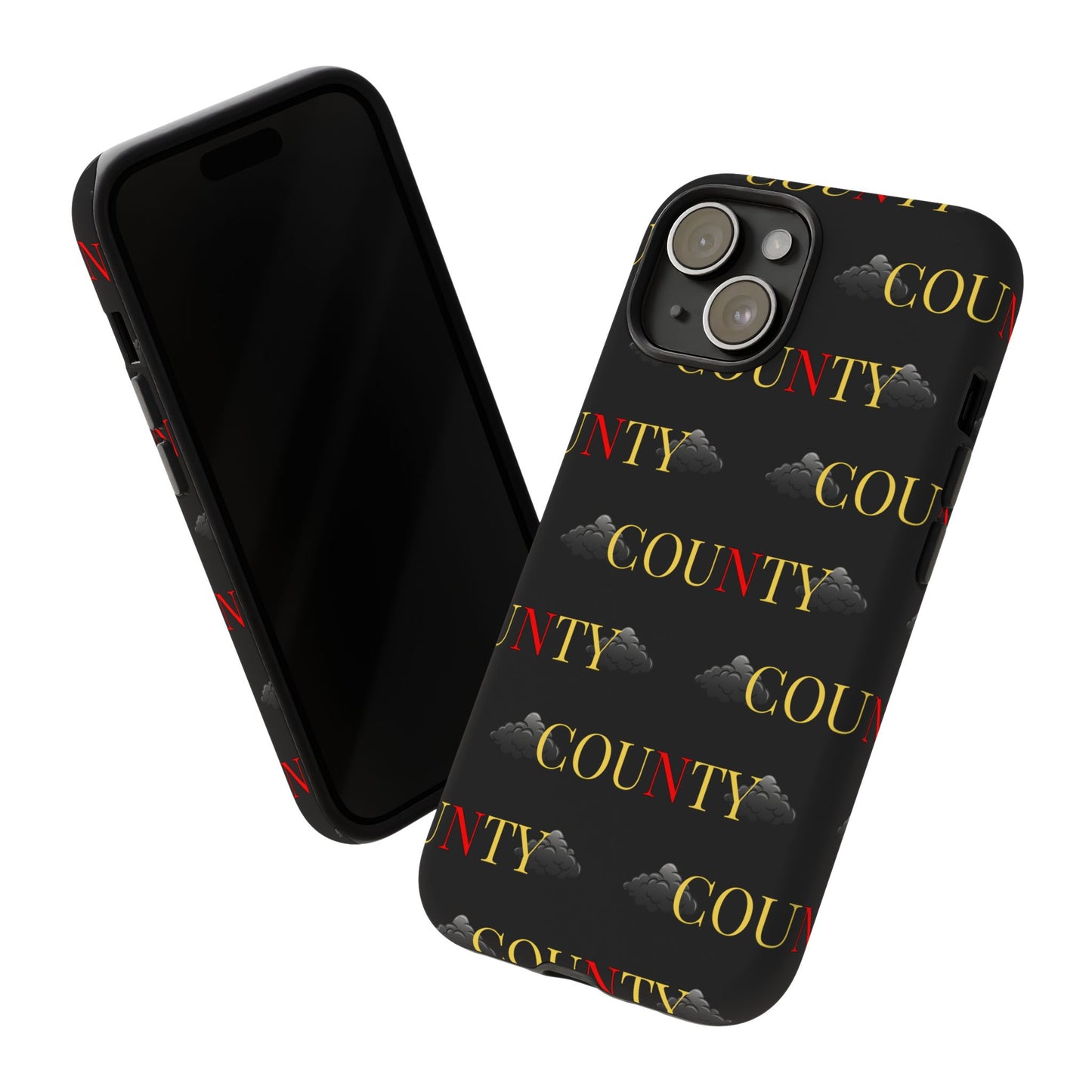 Tough Cases Phone Case, Trendy Smartphone Cover, Customizable Gift, Unique County Design, Stylish Tech Accessory