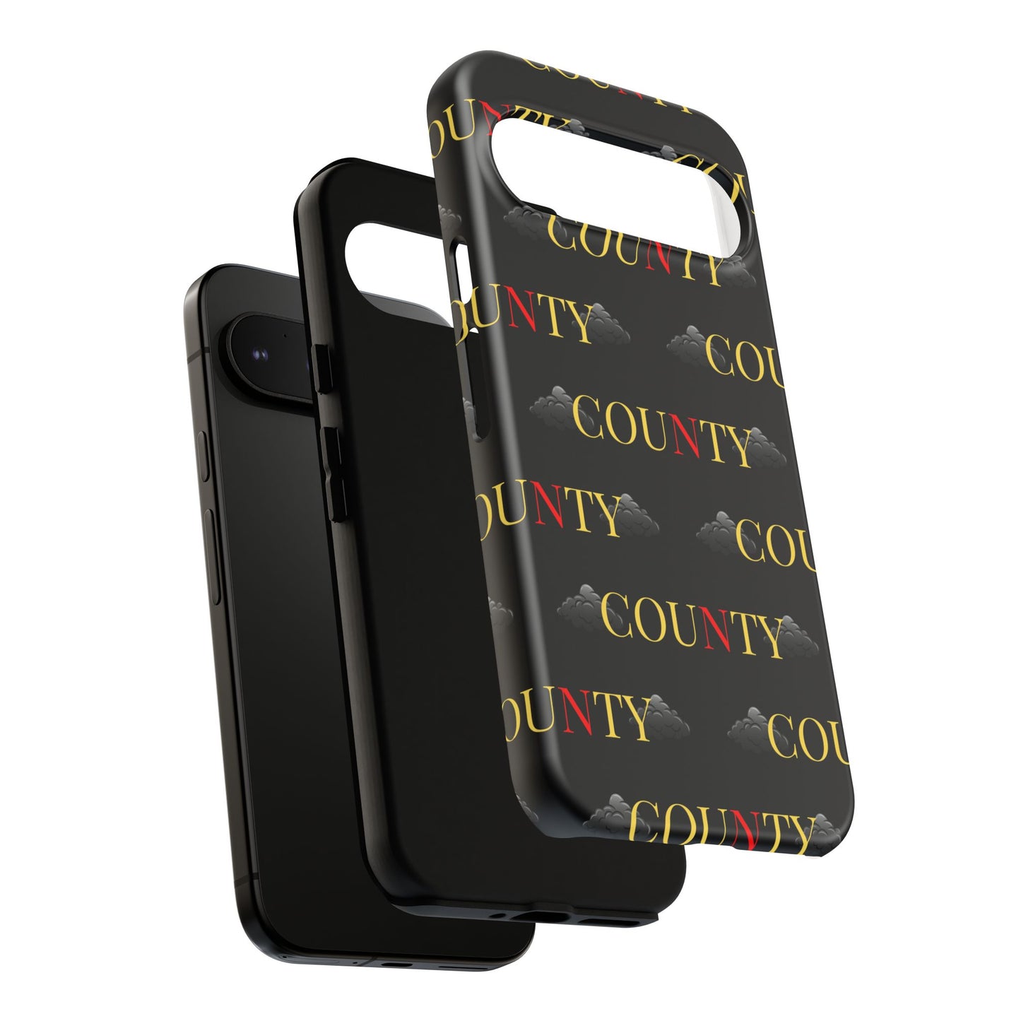 Tough Cases Phone Case, Trendy Smartphone Cover, Customizable Gift, Unique County Design, Stylish Tech Accessory