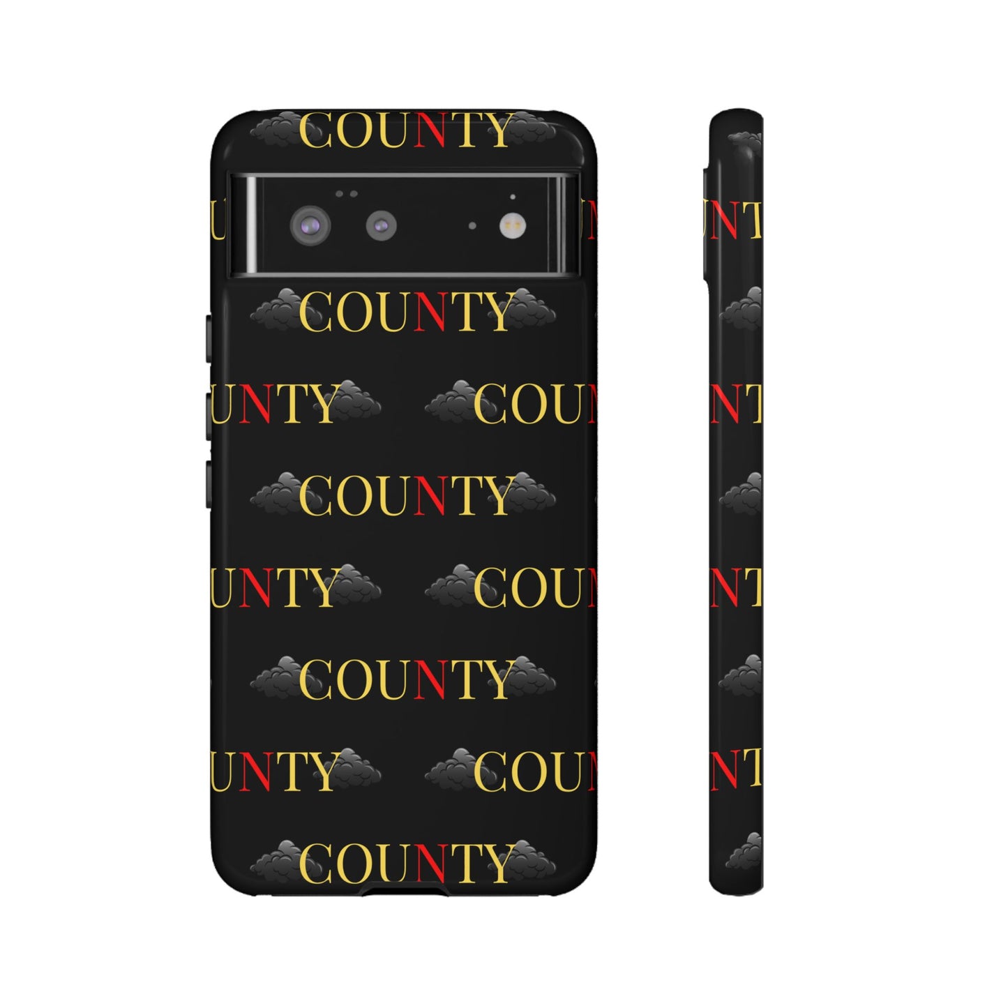 Tough Cases Phone Case, Trendy Smartphone Cover, Customizable Gift, Unique County Design, Stylish Tech Accessory