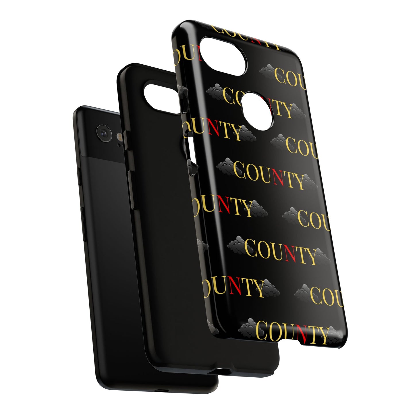 Tough Cases Phone Case, Trendy Smartphone Cover, Customizable Gift, Unique County Design, Stylish Tech Accessory