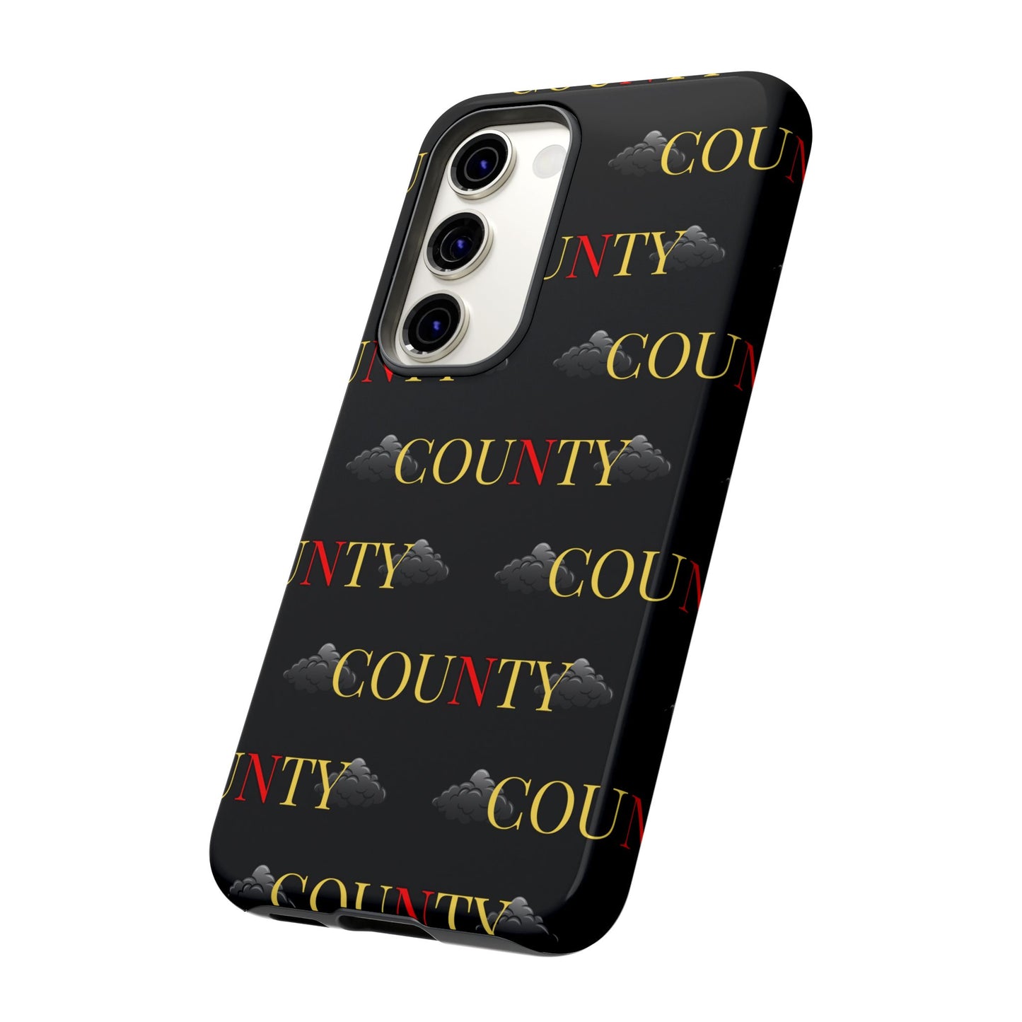 Tough Cases Phone Case, Trendy Smartphone Cover, Customizable Gift, Unique County Design, Stylish Tech Accessory