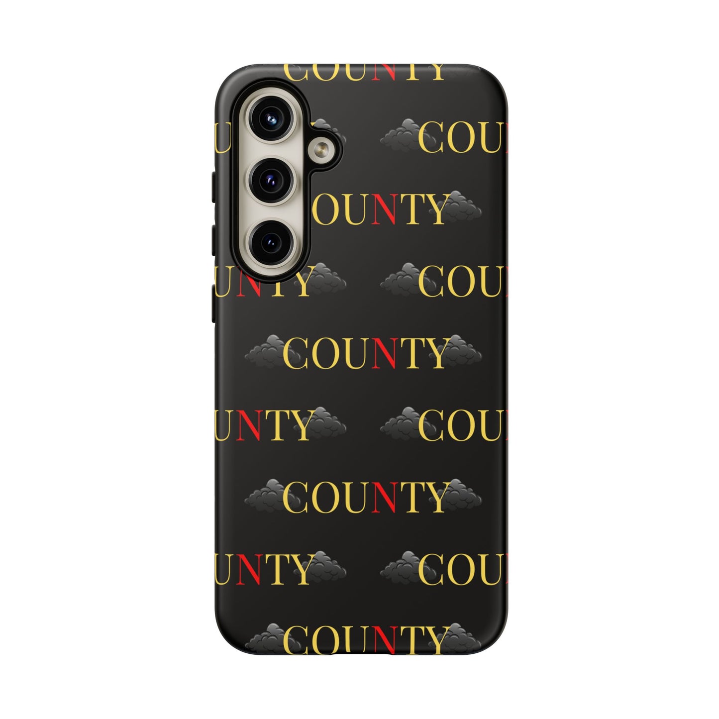 Tough Cases Phone Case, Trendy Smartphone Cover, Customizable Gift, Unique County Design, Stylish Tech Accessory