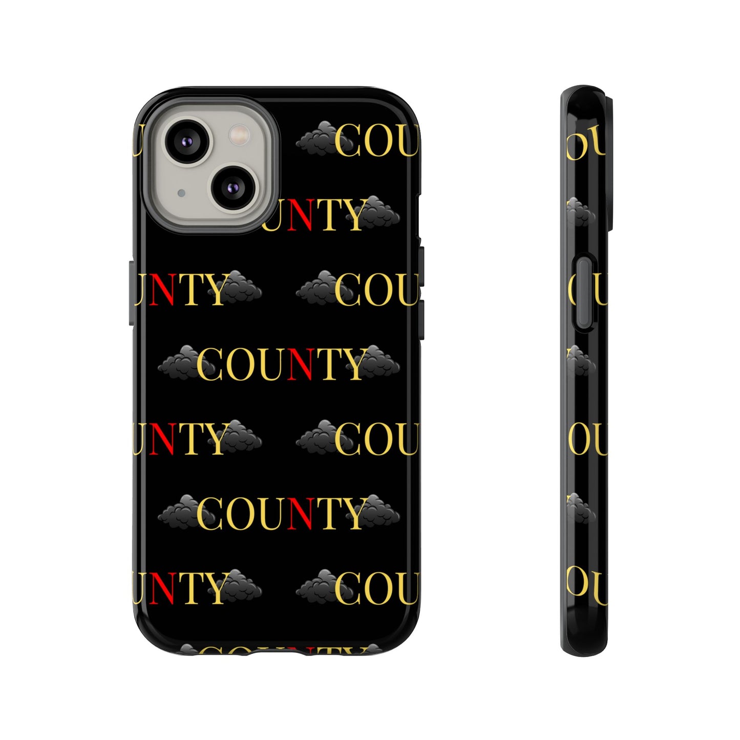 Tough Cases Phone Case, Trendy Smartphone Cover, Customizable Gift, Unique County Design, Stylish Tech Accessory